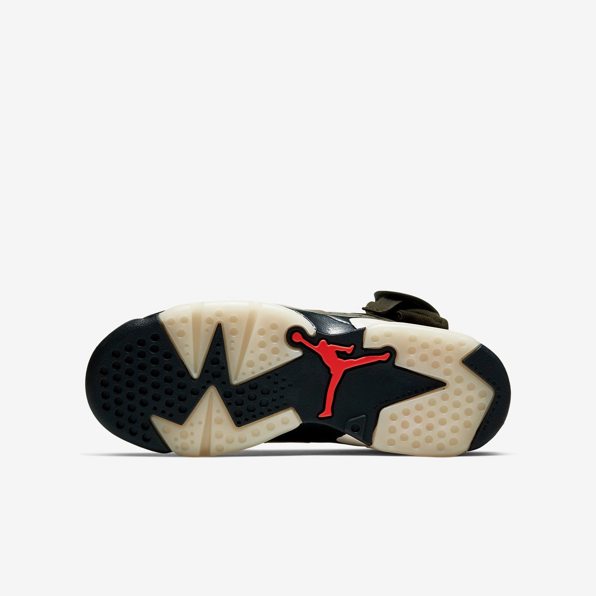 (GS) Air Jordan 6 Retro SP x Travis Scott 'Cactus Jack Medium Olive' (2019) CN1085-200 Air Jordan 6 Classic High-Top Sneakers