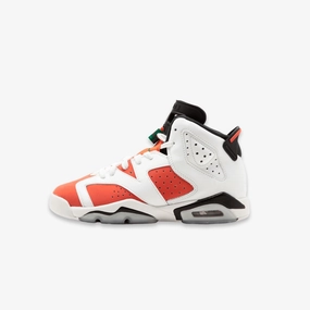 (GS) Air Jordan 6 Retro x Gatorade 'Like Mike / Summit White' (2017) 384665-145 Air Jordan 6 high-top shoes for hoop fans