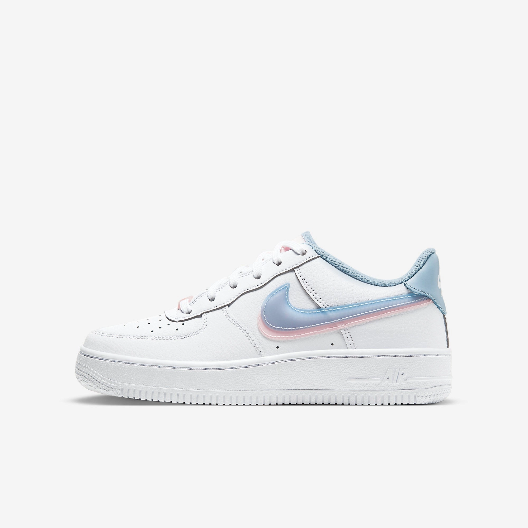 (GS) Nike Air Force 1 Low LV8 'Double Swoosh' (2021) CW1574-100