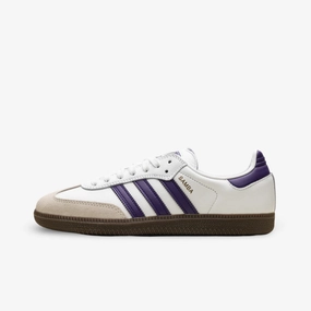 (Men's) adidas Samba ADV 'Cloud White / Collegiate Purple' (2024) IE6613 Samba shoe designs