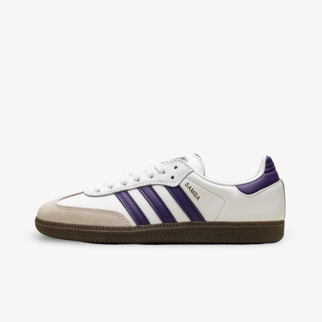 (Men's) adidas Samba ADV 'Cloud White / Collegiate Purple' (2024) IE6613