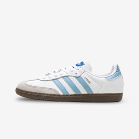 (Men's) adidas Samba OG 'White / Sky Blue' (2024) JI2003 Samba shoe designs