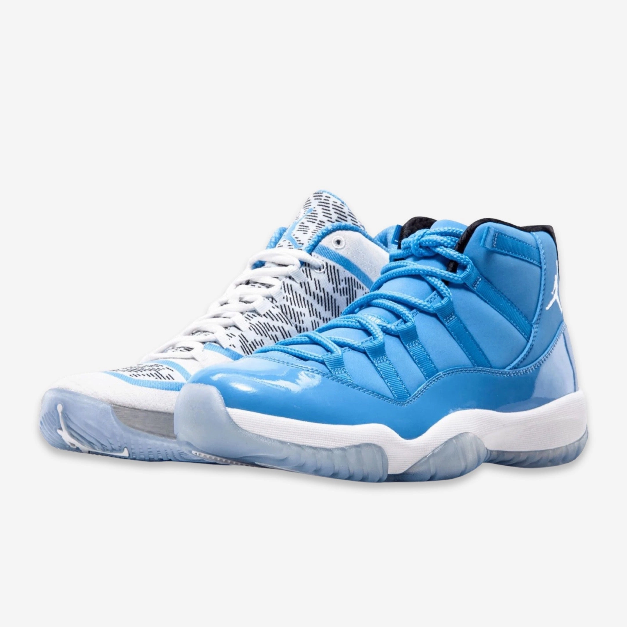 (Men's) Air Jordan 11/29 Ultimate Gift of Flight Pack 'Pantone' (2014) 717602-900 Air Jordan 11 basketball shoes with patent look