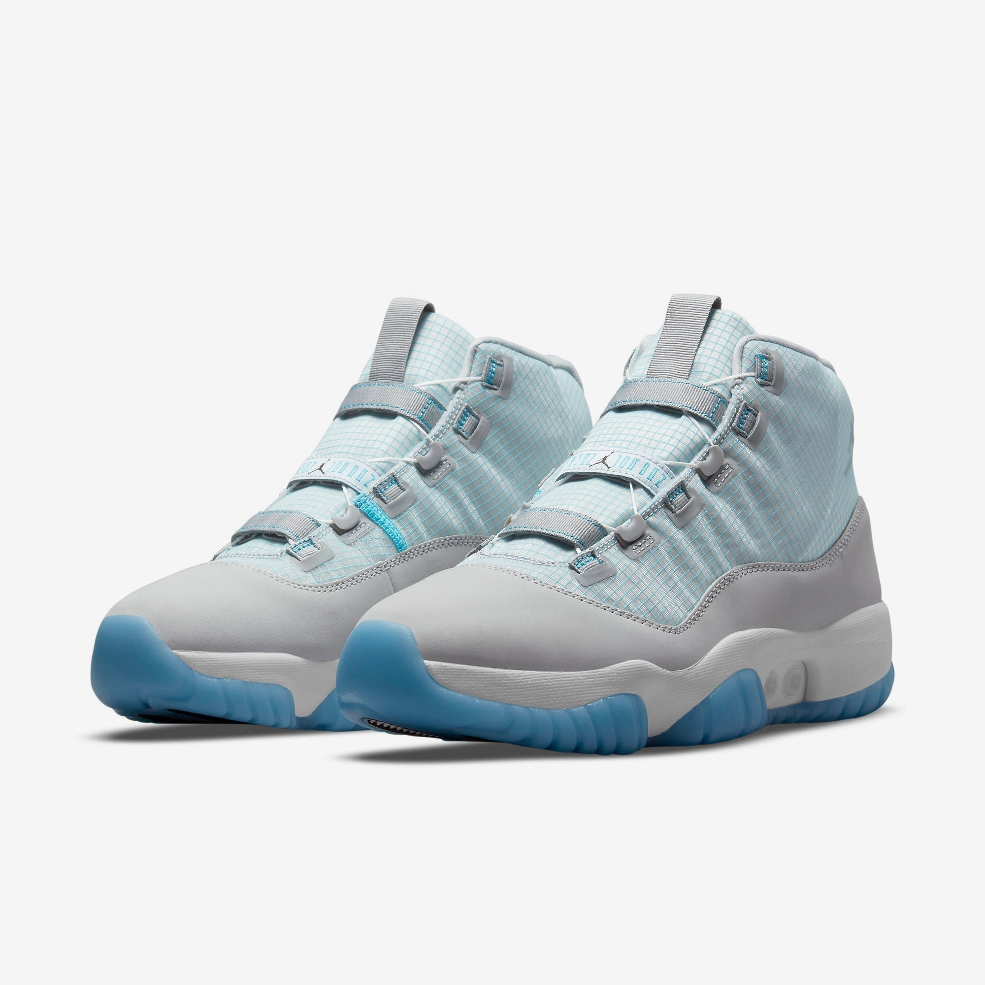 (Men's) Air Jordan 11 Adapt 'Legend Blue' (US Plug) (2021) DO6365-001 Air Jordan 11 Patent Basketball Shoes