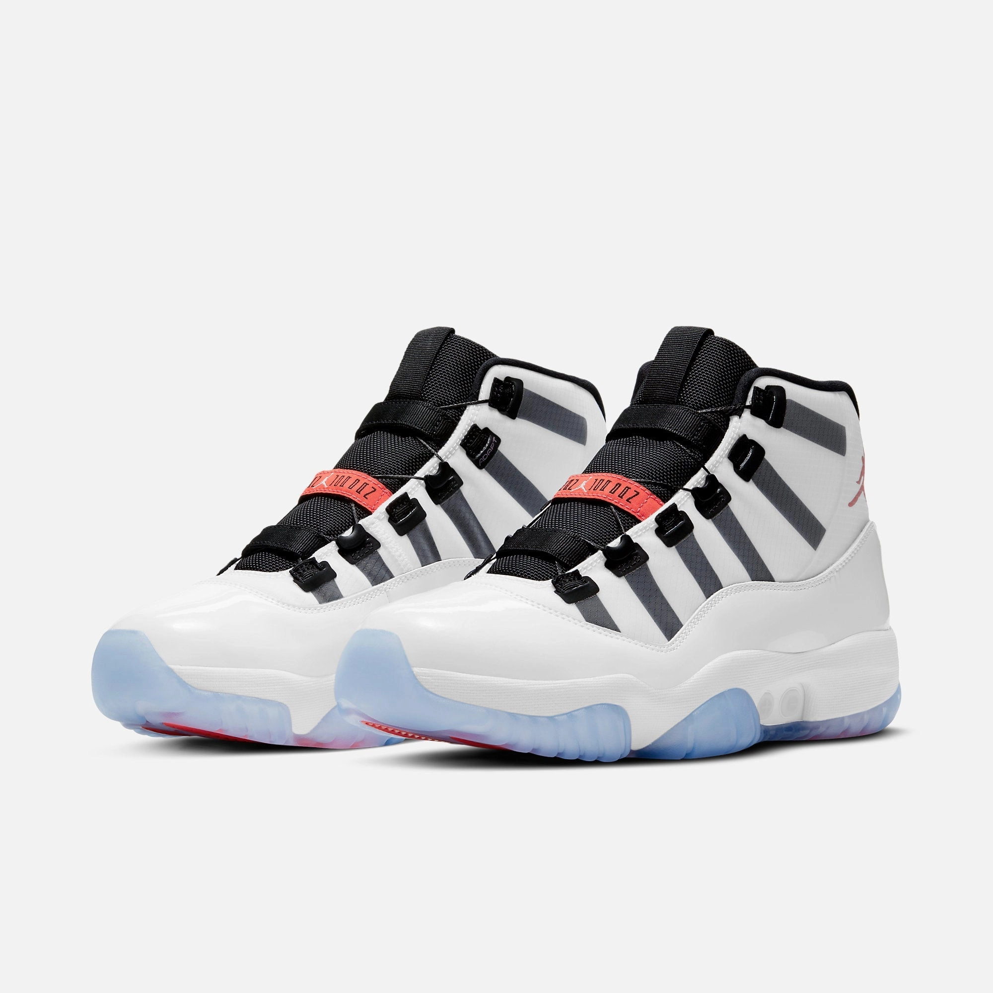 (Men's) Air Jordan 11 Adapt 'White' (US Plug) (2020) DA7990-100 Air Jordan 11 Patent Basketball Shoes
