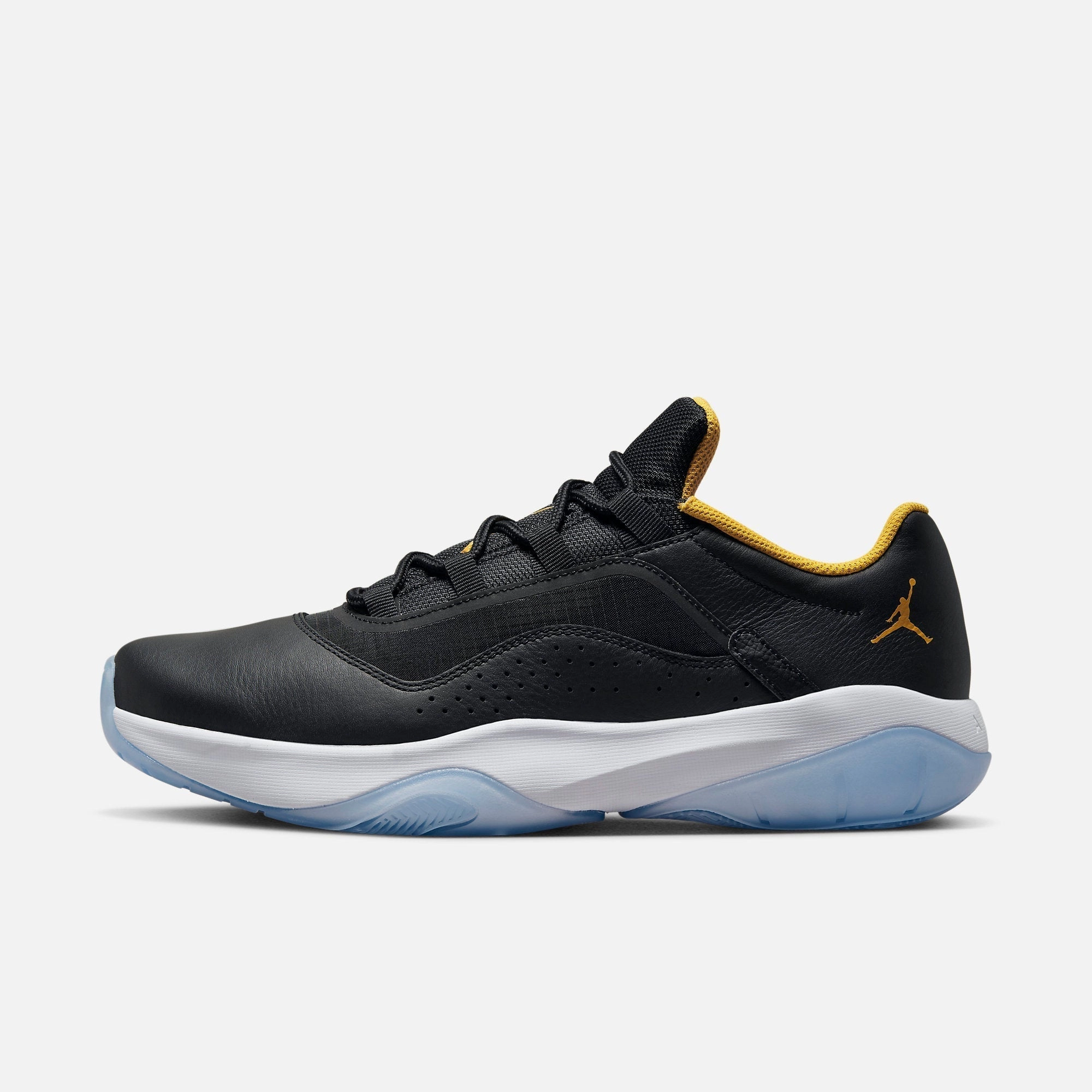 (Men's) Air Jordan 11 CMFT Low 'Black Taxi' (2022) CW0784-071 Air Jordan 11 basketball shoes with patent look