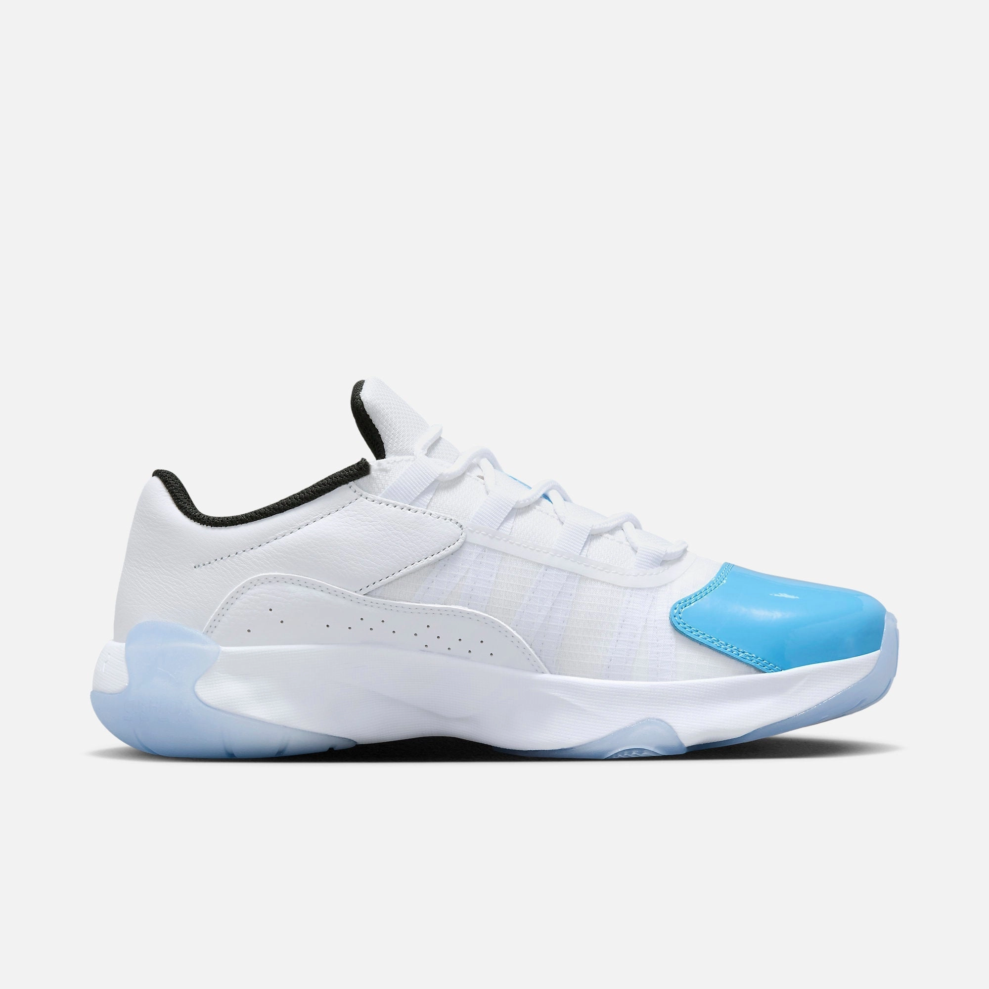 (Men's) Air Jordan 11 CMFT Low 'University Blue' (2023) DN4180-114 Air Jordan 11 Patent Basketball Shoes