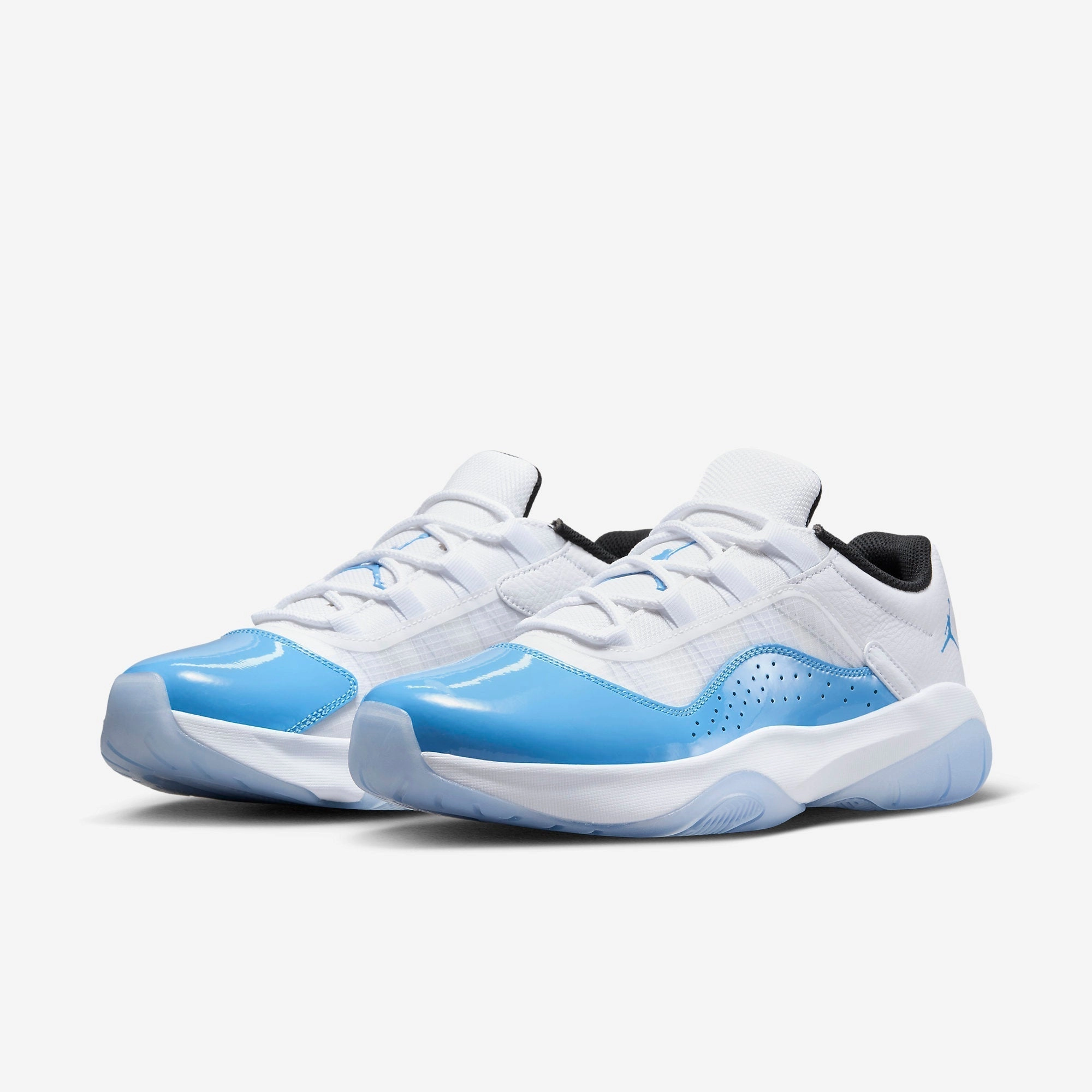 (Men's) Air Jordan 11 CMFT Low 'University Blue' (2023) DN4180-114 Air Jordan 11 Patent Basketball Shoes