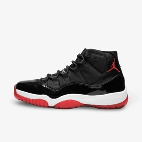 (Men's) Air Jordan 11 Retro 'Bred / Playoffs' (2012) 378037-010 Air Jordan 11 basketball shoes with patent look