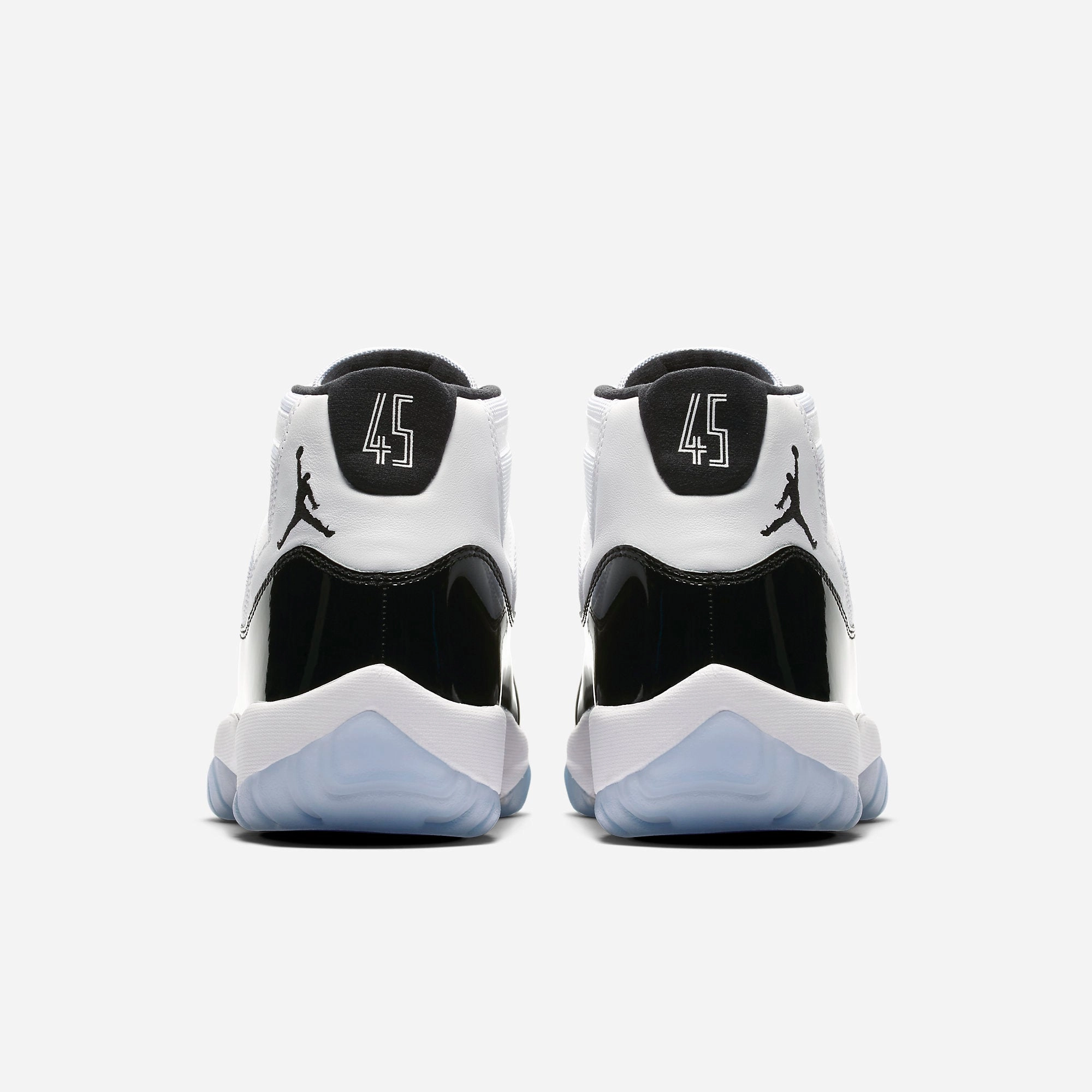 (Men's) Air Jordan 11 Retro 'Concord' (2018) 378037-100 Air Jordan 11 Patent Basketball Shoes