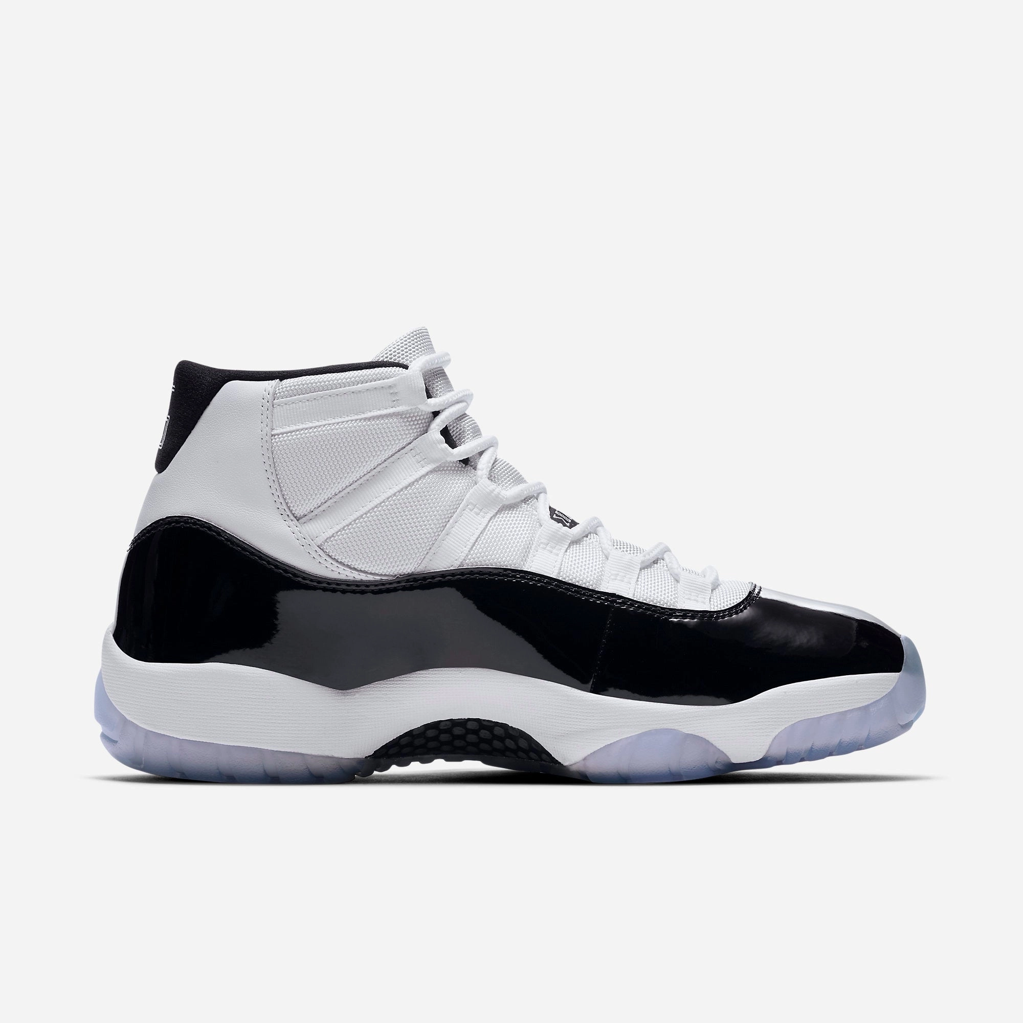 (Men's) Air Jordan 11 Retro 'Concord' (2018) 378037-100 Air Jordan 11 Patent Basketball Shoes