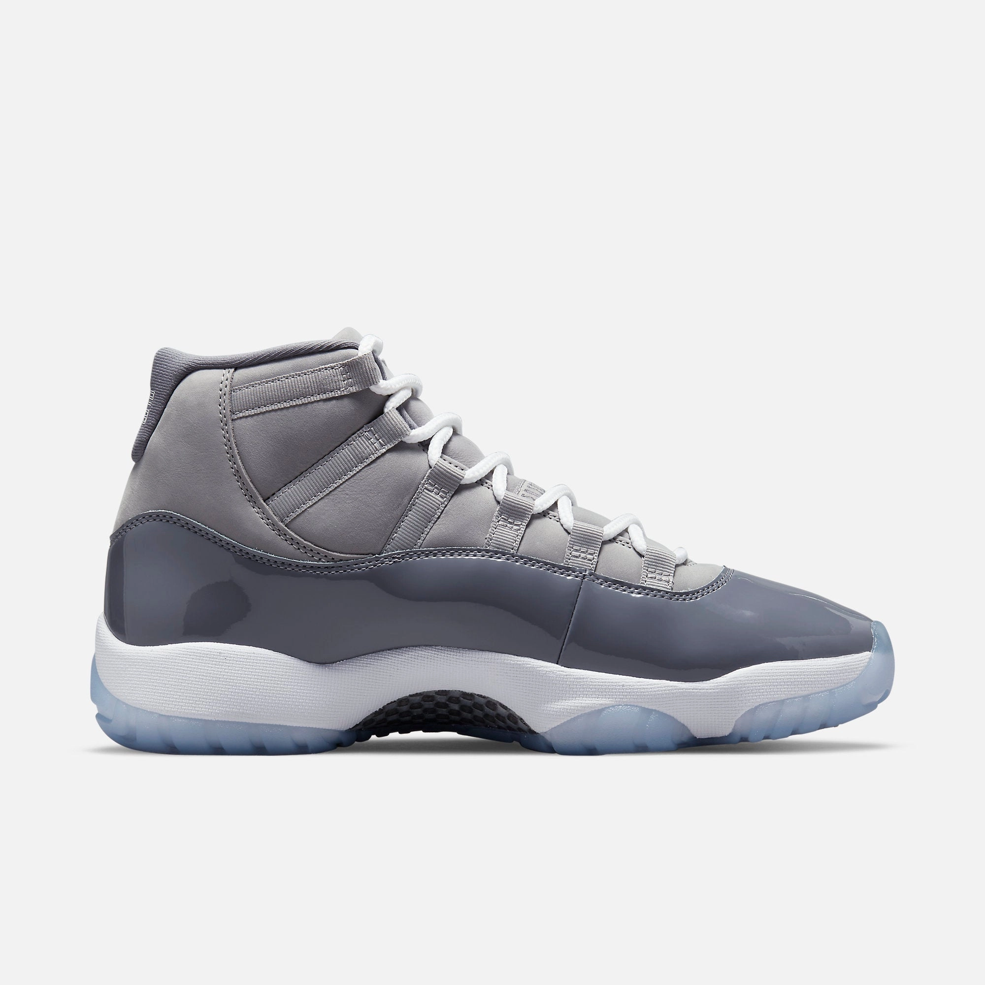 (Men's) Air Jordan 11 Retro 'Cool Grey' (2021) CT8012-005 Air Jordan 11 Patent Basketball Shoes