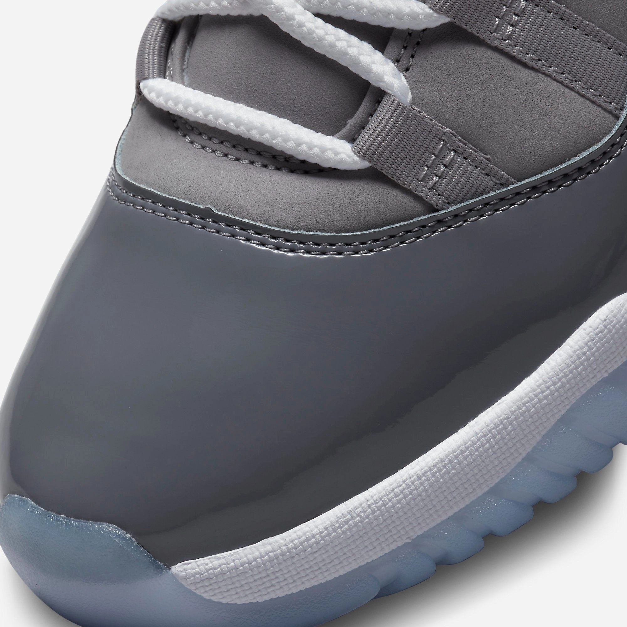 (Men's) Air Jordan 11 Retro 'Cool Grey' (2021) CT8012-005 Air Jordan 11 Patent Basketball Shoes