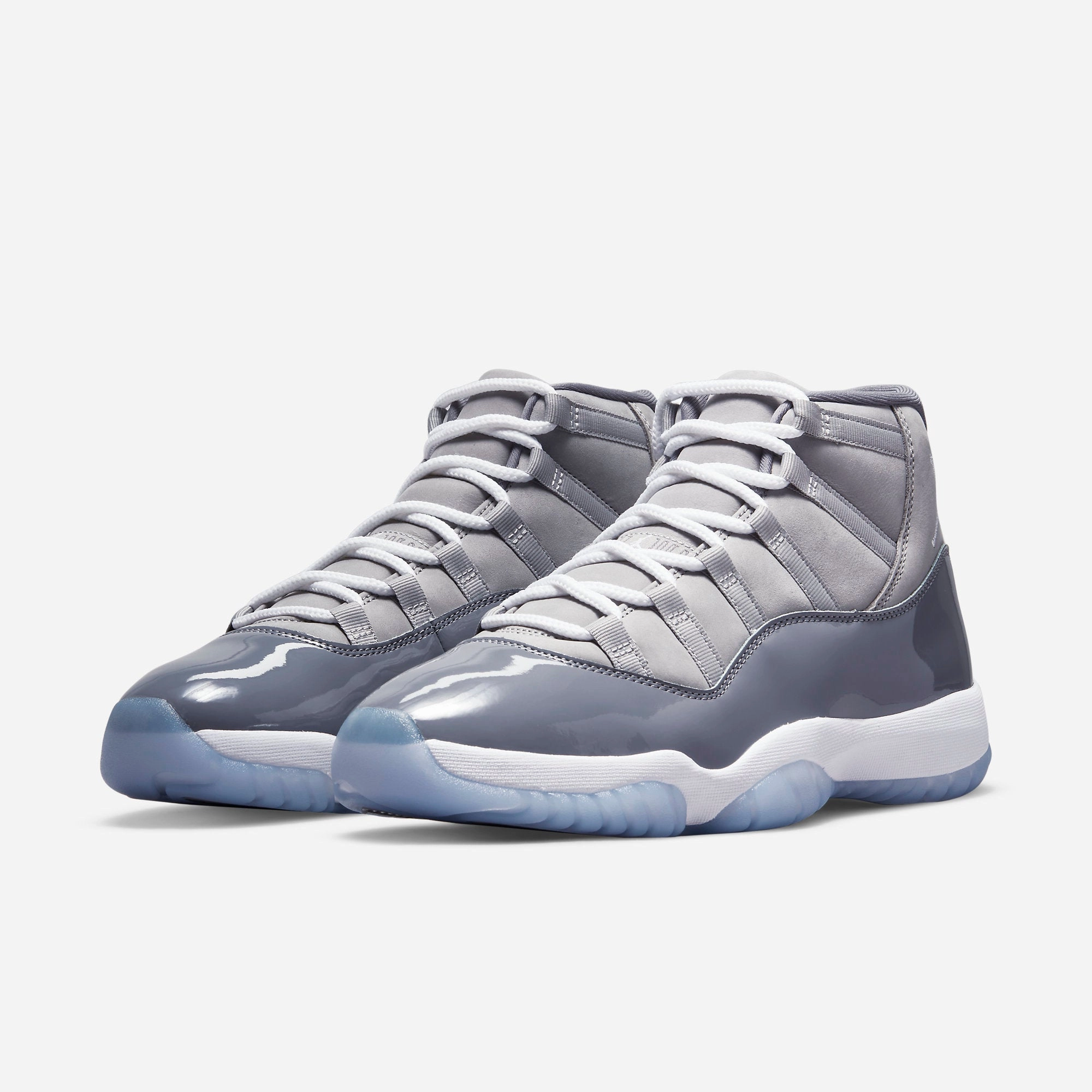 (Men's) Air Jordan 11 Retro 'Cool Grey' (2021) CT8012-005 Air Jordan 11 Patent Basketball Shoes