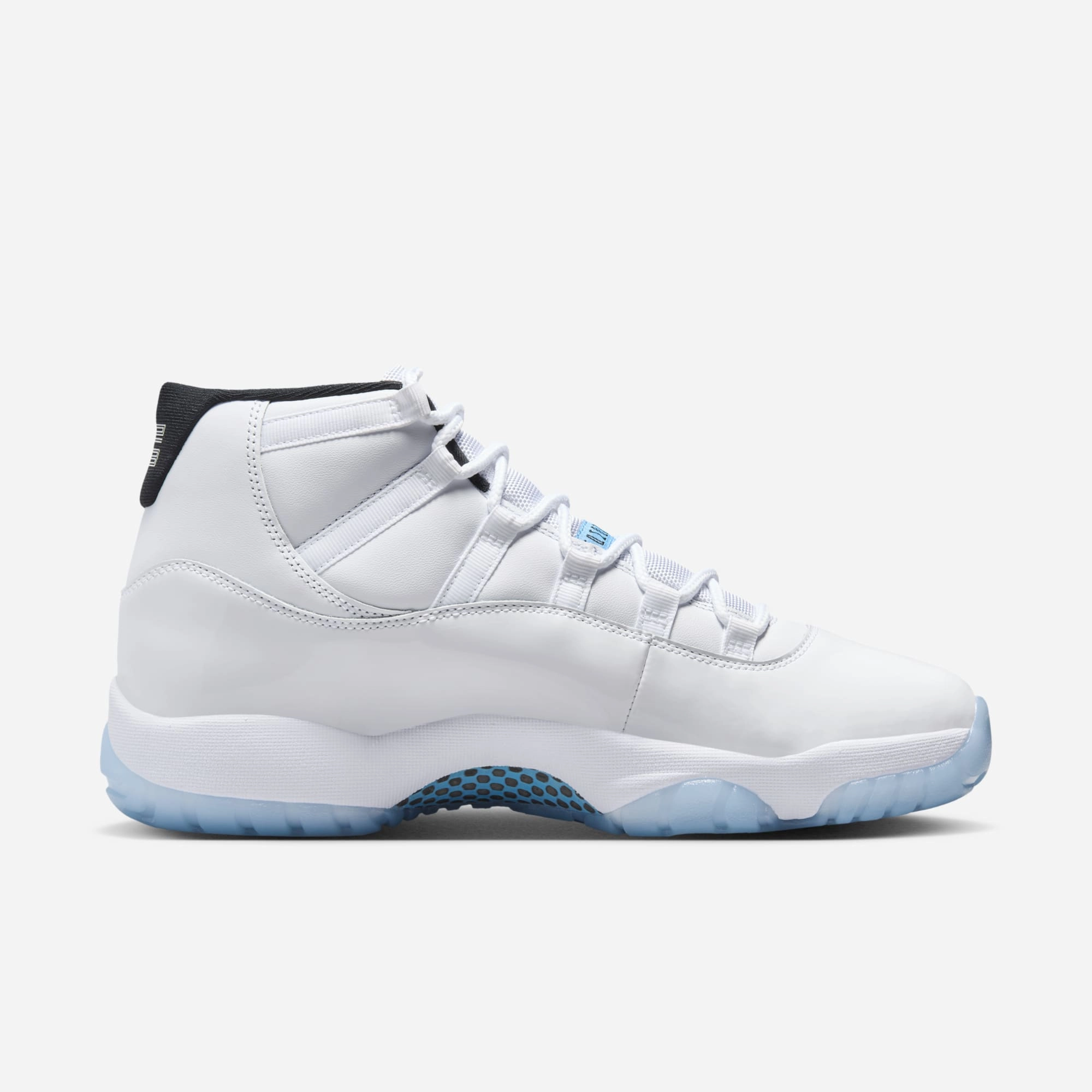 (Men's) Air Jordan 11 Retro 'Legend Blue / Columbia' (2024) CT8012-104 Air Jordan 11 Patent Basketball Shoes