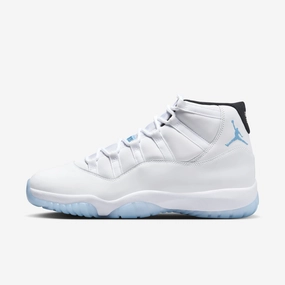 (Men's) Air Jordan 11 Retro 'Legend Blue / Columbia' (2024) CT8012-104 Air Jordan 11 basketball shoes with patent look