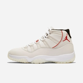 (Men's) Air Jordan 11 Retro 'Platinum Tint' (2018) 378037-016 Air Jordan 11 basketball shoes with patent look
