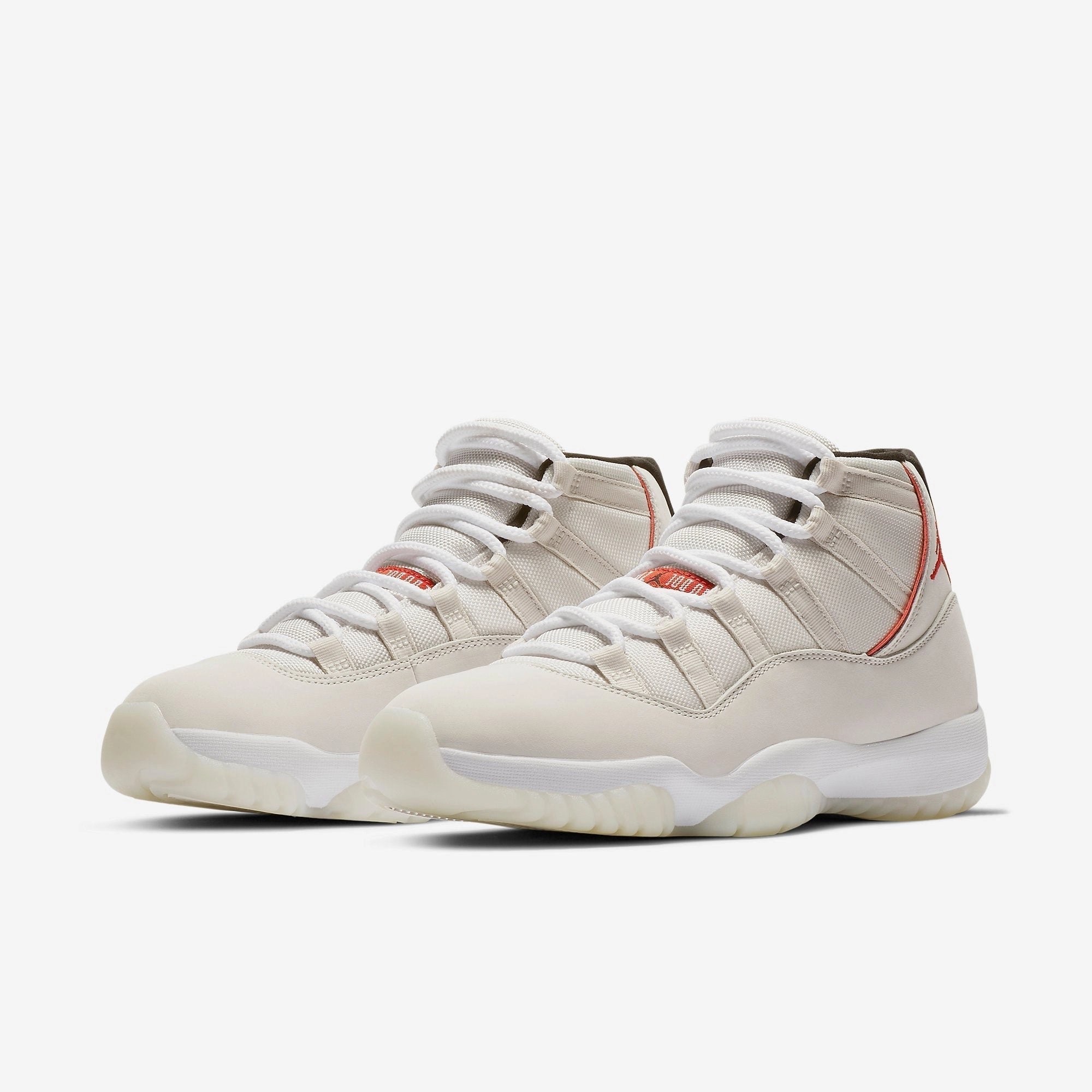 (Men's) Air Jordan 11 Retro 'Platinum Tint' (2018) 378037-016 Air Jordan 11 Patent Basketball Shoes