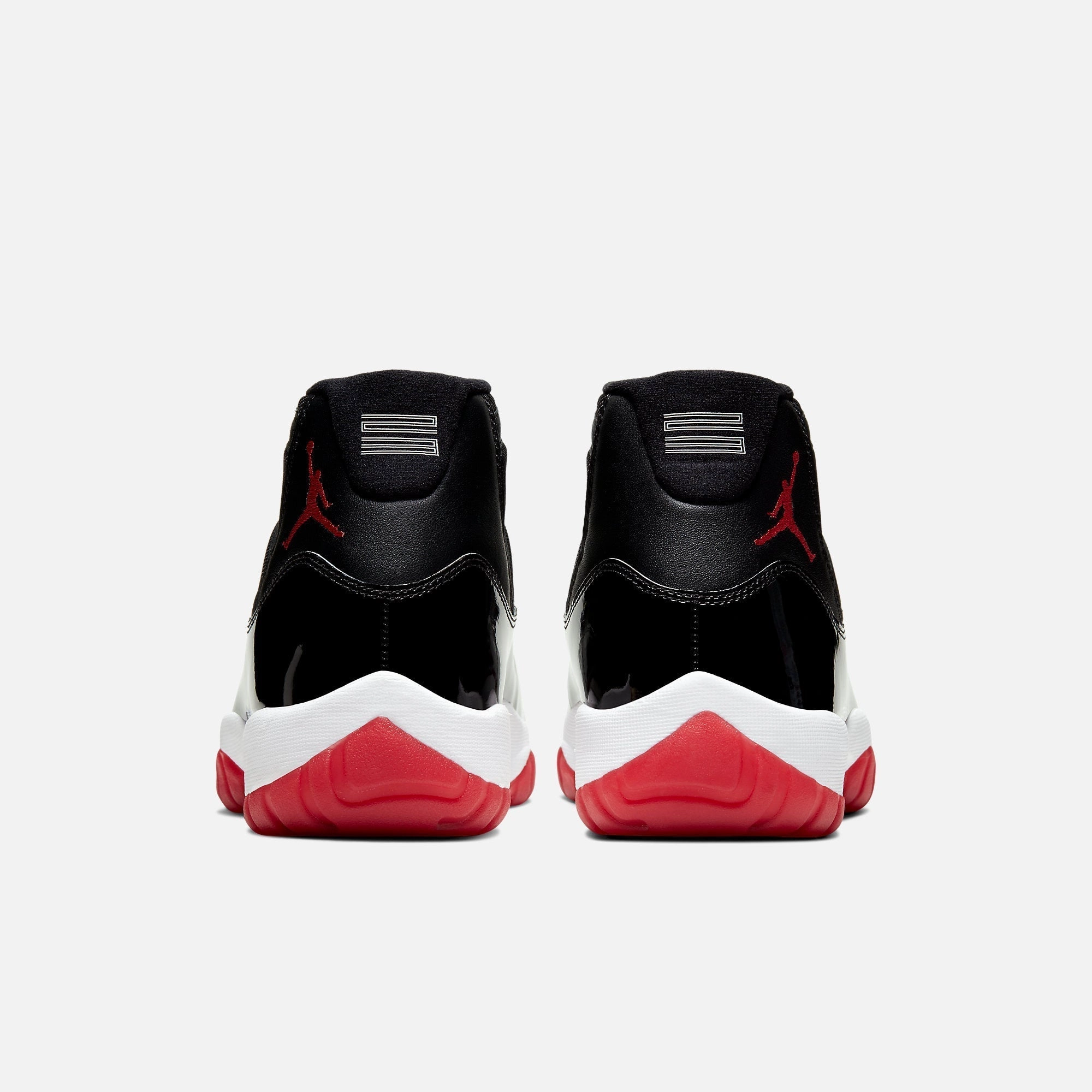 (Men's) Air Jordan 11 Retro 'Playoffs / Bred' (2019) 378037-061 Air Jordan 11 Patent Basketball Shoes