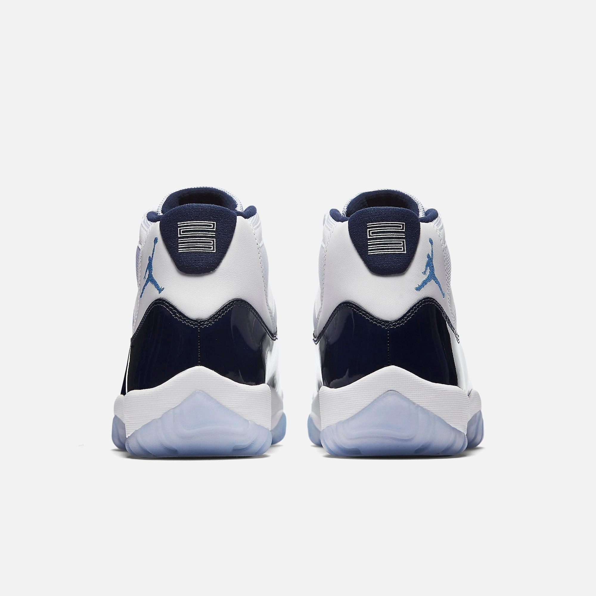 (Men's) Air Jordan 11 Retro 'UNC Win Like 82' (2017) 378037-123 Air Jordan 11 Patent Basketball Shoes
