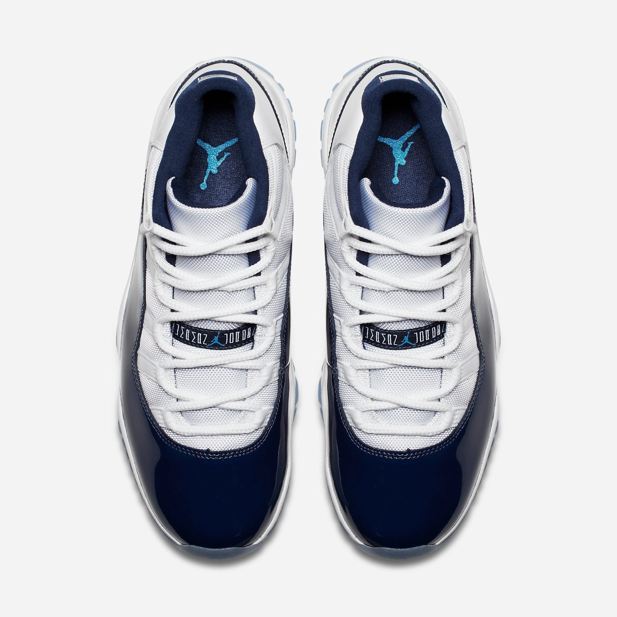 (Men's) Air Jordan 11 Retro 'UNC Win Like 82' (2017) 378037-123 Air Jordan 11 Patent Basketball Shoes