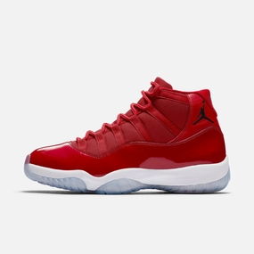 (Men's) Air Jordan 11 Retro 'Win Like 96' (2017) 378037-623 Air Jordan 11 basketball shoes with patent look