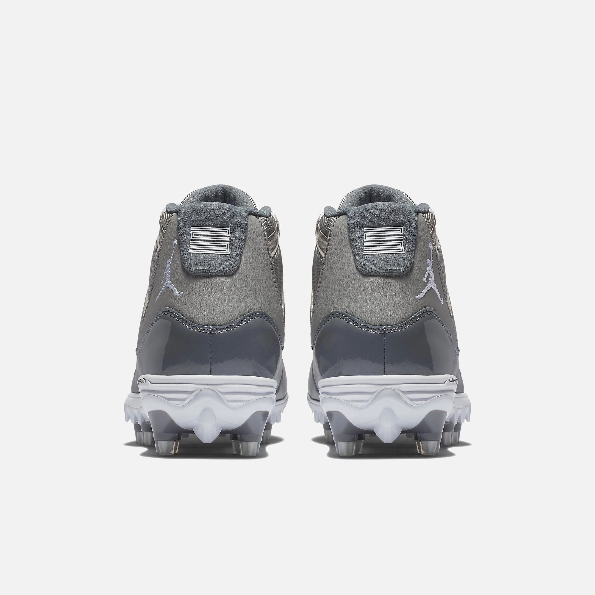 (Men's) Air Jordan 11 Retro Cleat TD 'Cool Grey' (2018) AO1561-003 Air Jordan 11 Patent Basketball Shoes
