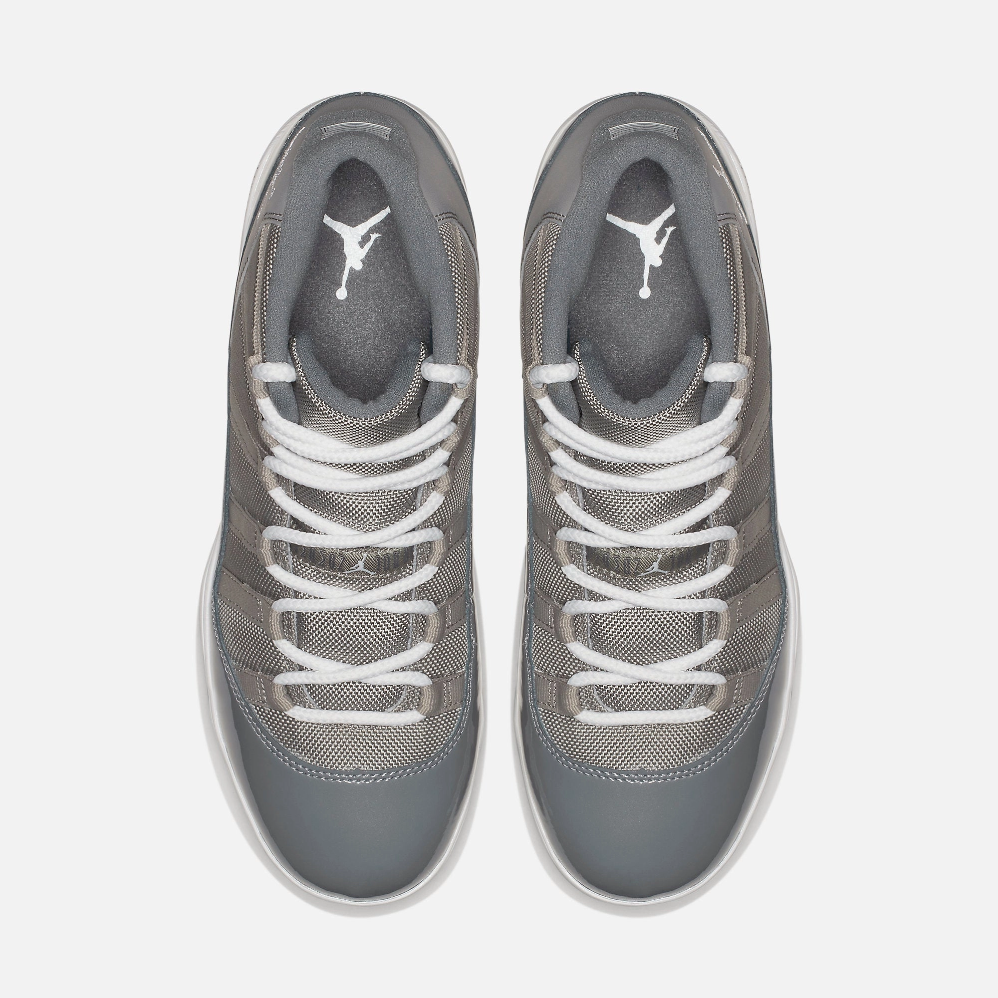 (Men's) Air Jordan 11 Retro Cleat TD 'Cool Grey' (2018) AO1561-003 Air Jordan 11 Patent Basketball Shoes