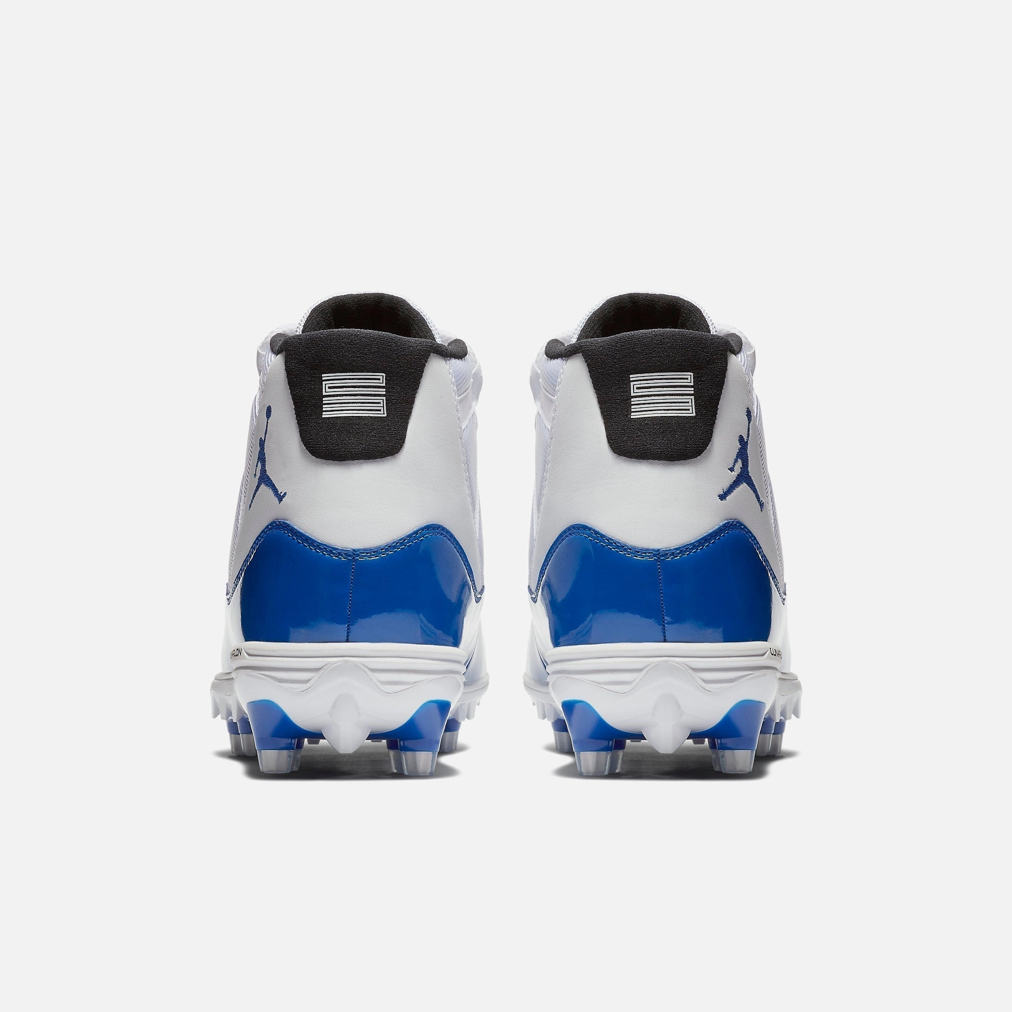 (Men's) Air Jordan 11 Retro Cleat TD 'Game Royal' (2018) AO1561-107 Air Jordan 11 Patent Basketball Shoes