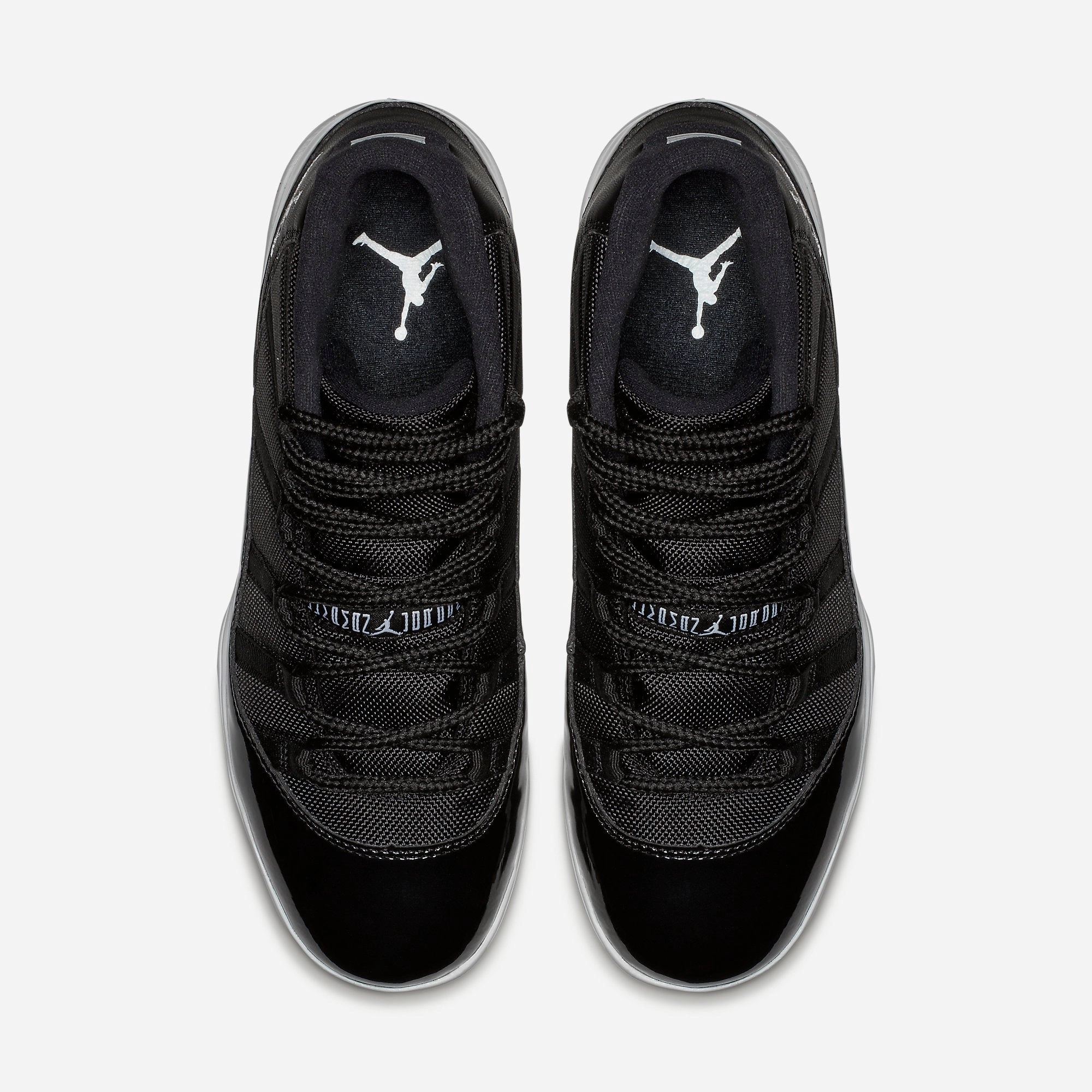 (Men's) Air Jordan 11 Retro Cleat TD 'Oreo' (2018) AO1561-011 Air Jordan 11 Patent Basketball Shoes
