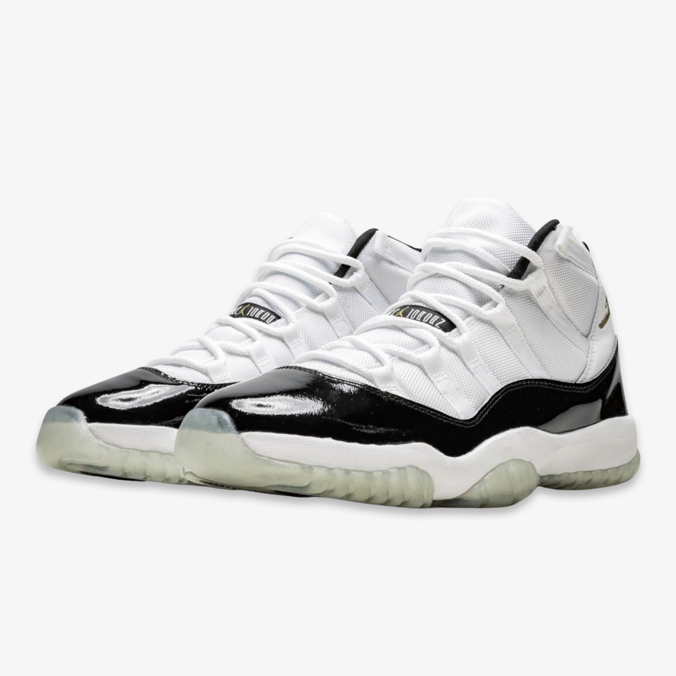 (Men's) Air Jordan 11 Retro LE DMP 'Defining Moments' (2006) 313124-991 Air Jordan 11 Patent Basketball Shoes