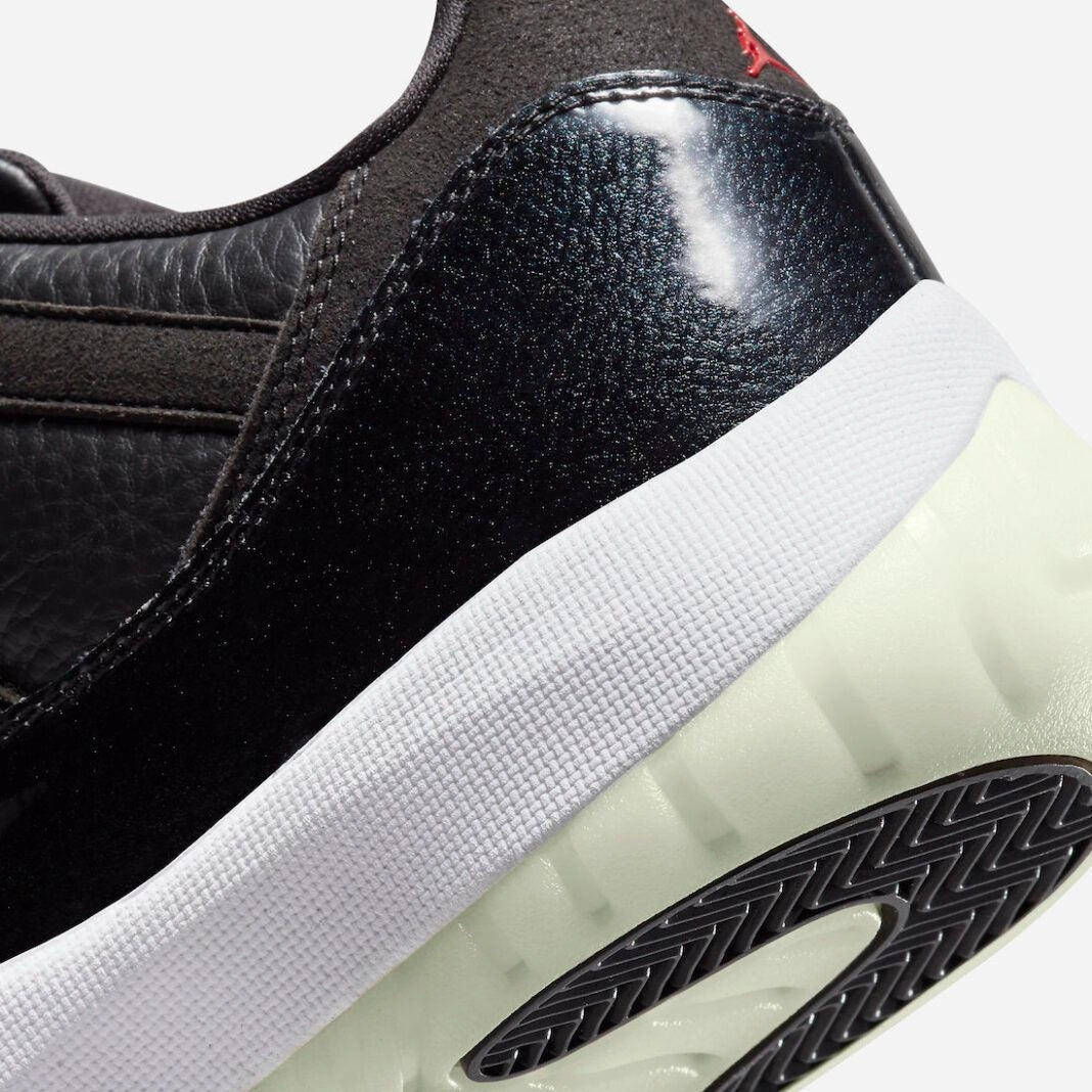 (Men's) Air Jordan 11 Retro Low '72-10' (2022) AV2187-001 Air Jordan 11 Patent Basketball Shoes
