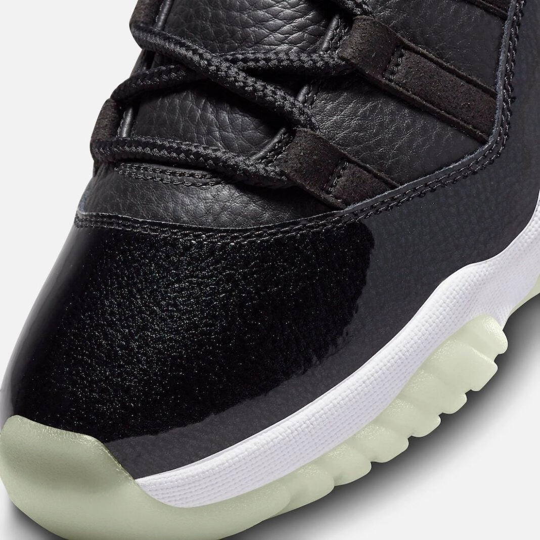 (Men's) Air Jordan 11 Retro Low '72-10' (2022) AV2187-001 Air Jordan 11 Patent Basketball Shoes