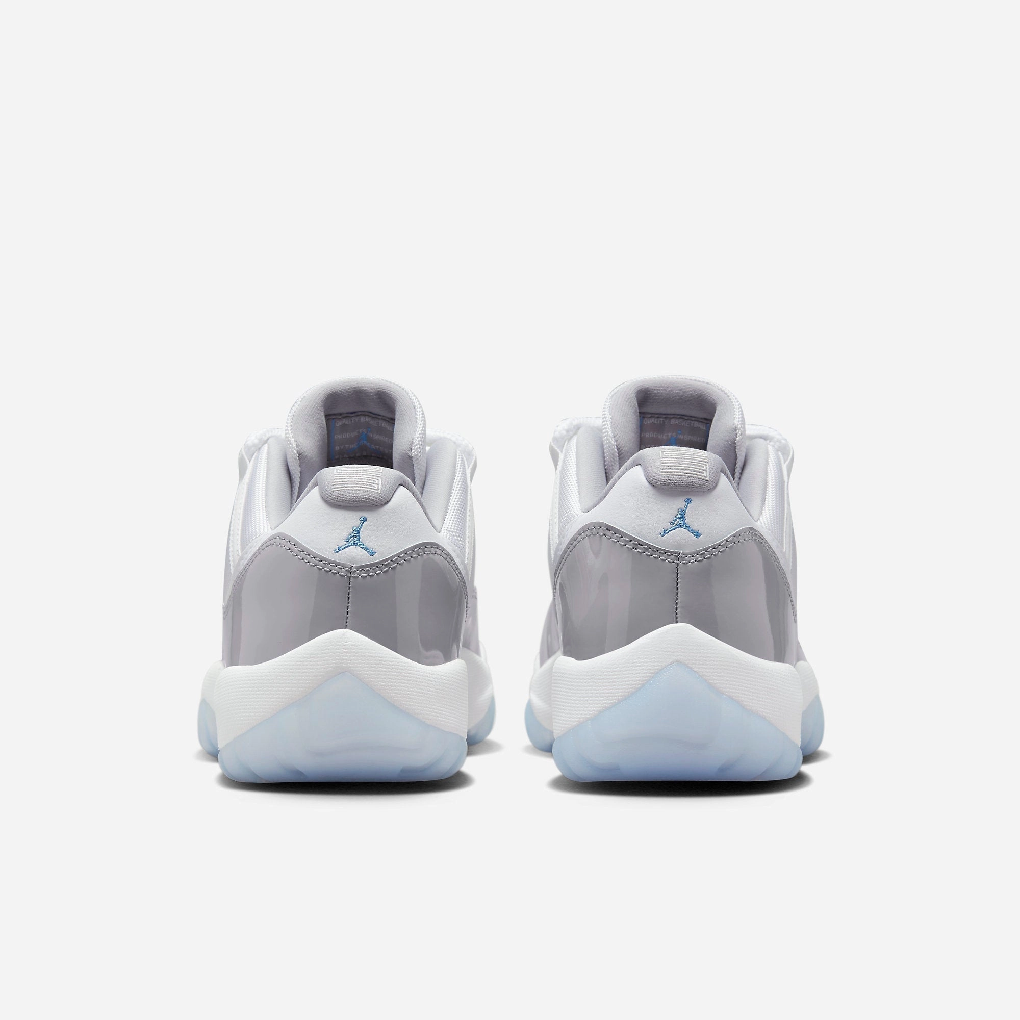 (Men's) Air Jordan 11 Retro Low 'Cement Grey' (2023) AV2187-140 Air Jordan 11 Patent Basketball Shoes