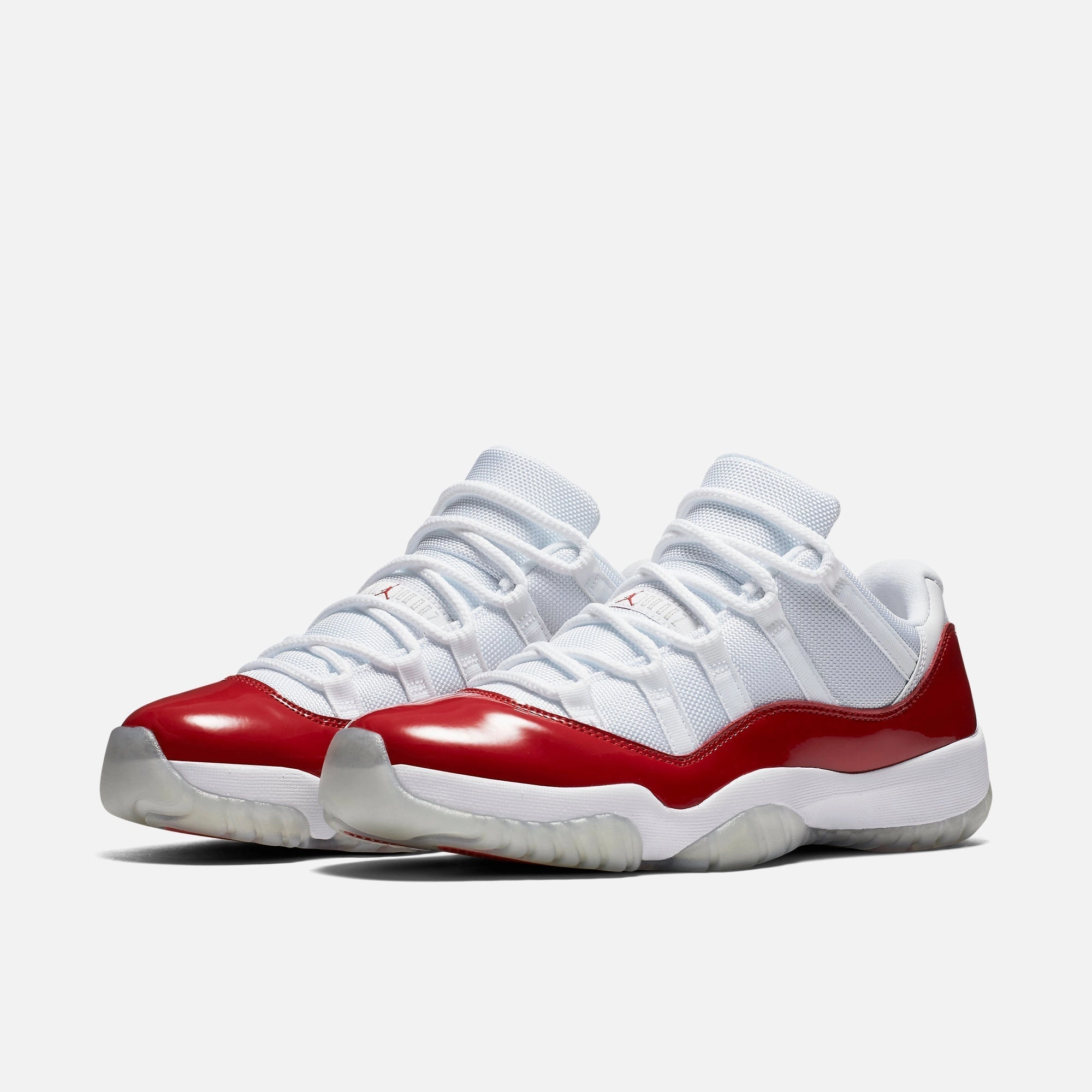 (Men's) Air Jordan 11 Retro Low 'Cherry' (2016) 528895-102 Air Jordan 11 Patent Basketball Shoes