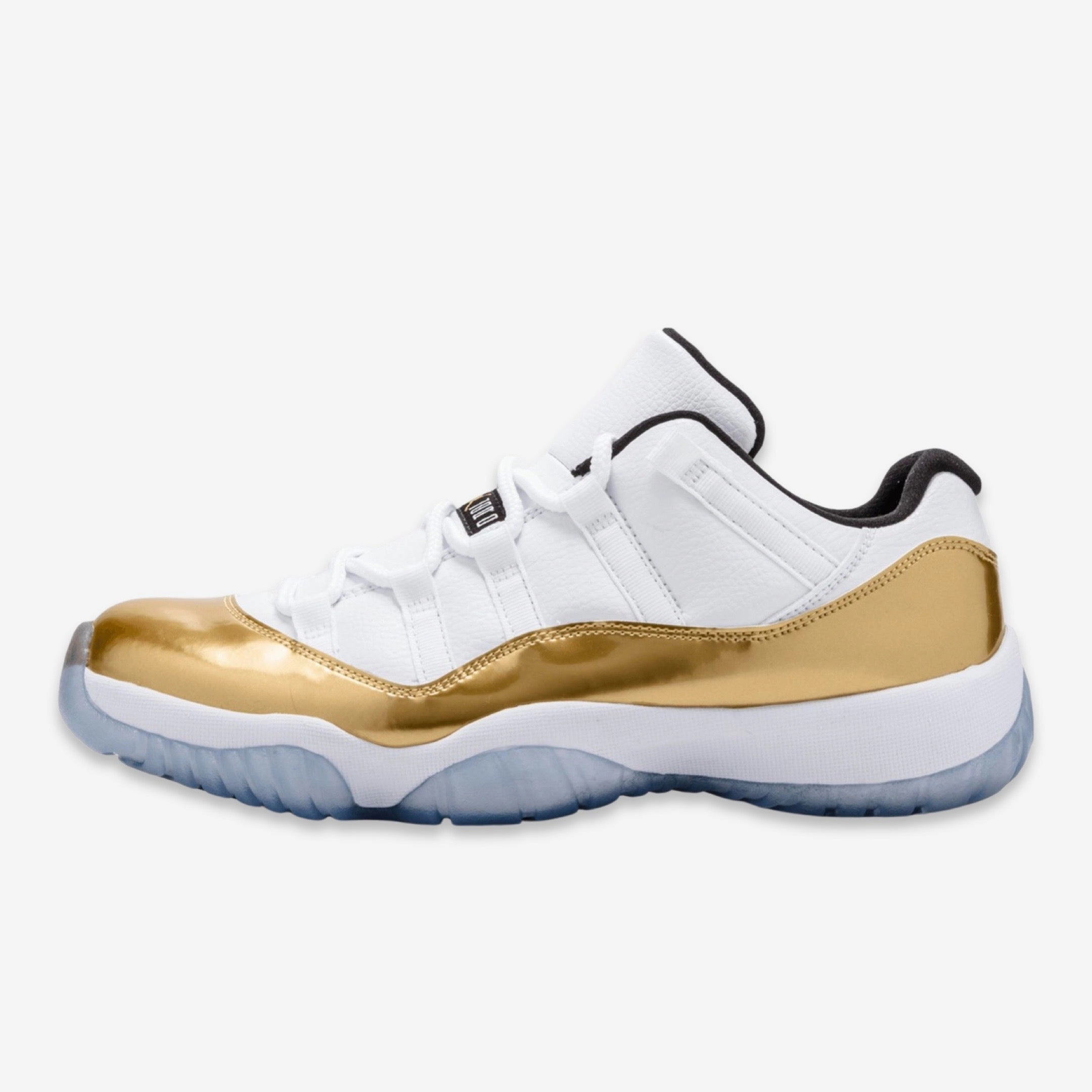 (Men's) Air Jordan 11 Retro Low 'Closing Ceremony' (2016) 528895-103 Air Jordan 11 basketball shoes with patent look
