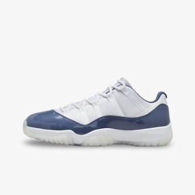 (Men's) Air Jordan 11 Retro Low 'Diffused Blue / Midnight Navy' (2024) FV5104-104 Air Jordan 11 basketball shoes with patent look