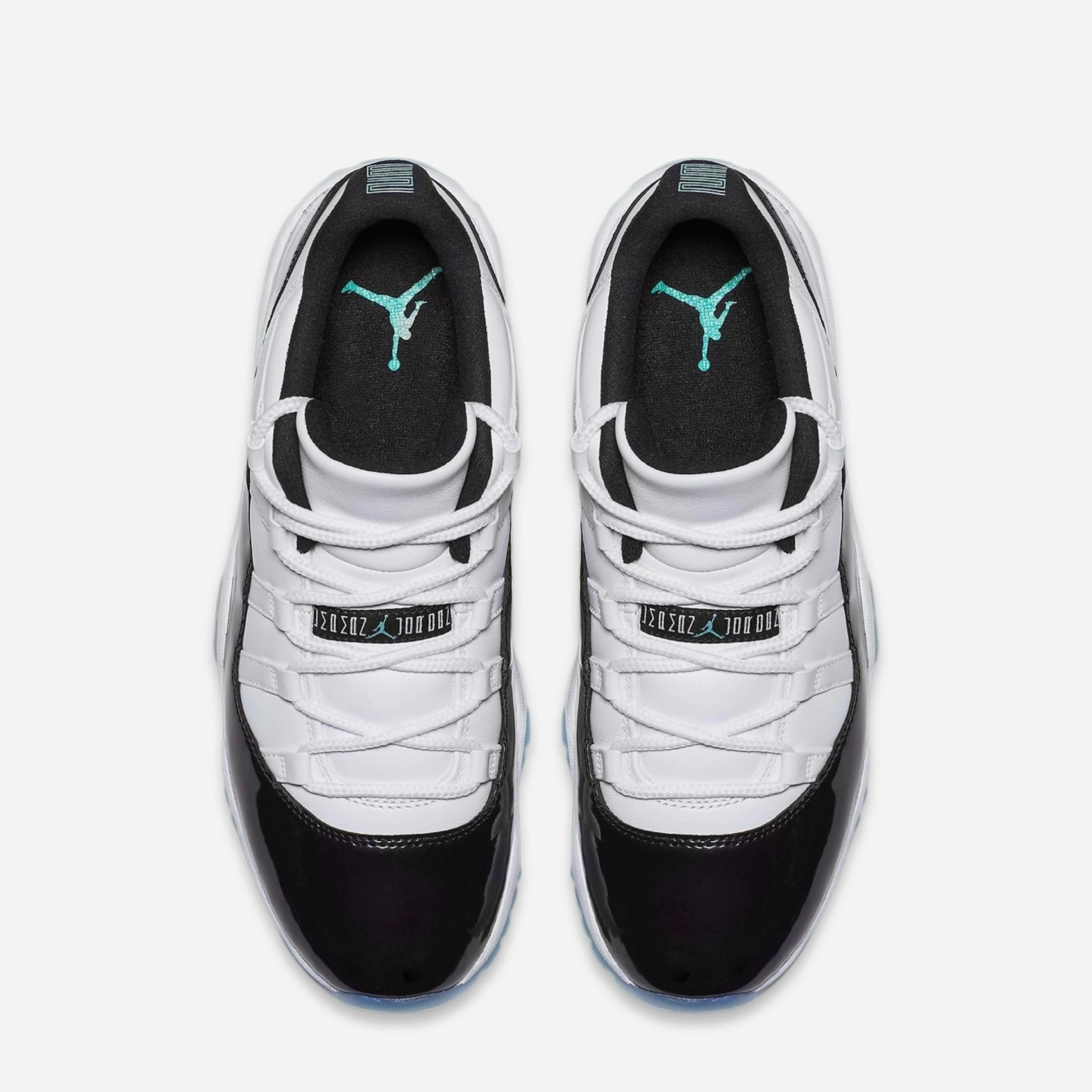 (Men's) Air Jordan 11 Retro Low 'Iridescent' (2018) 528895-145 Air Jordan 11 Patent Basketball Shoes