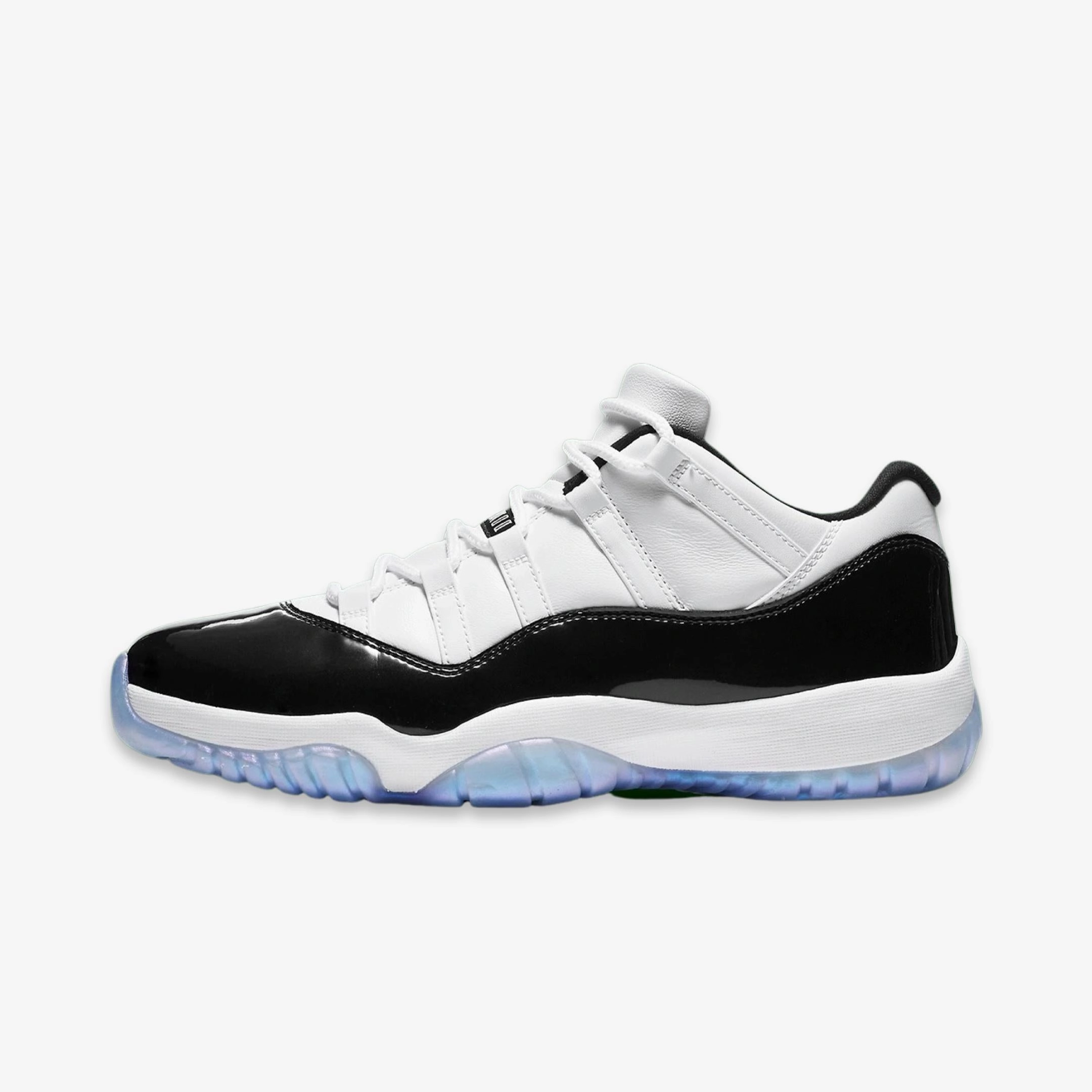 (Men's) Air Jordan 11 Retro Low 'Iridescent' (2018) 528895-145 Air Jordan 11 basketball shoes with patent look