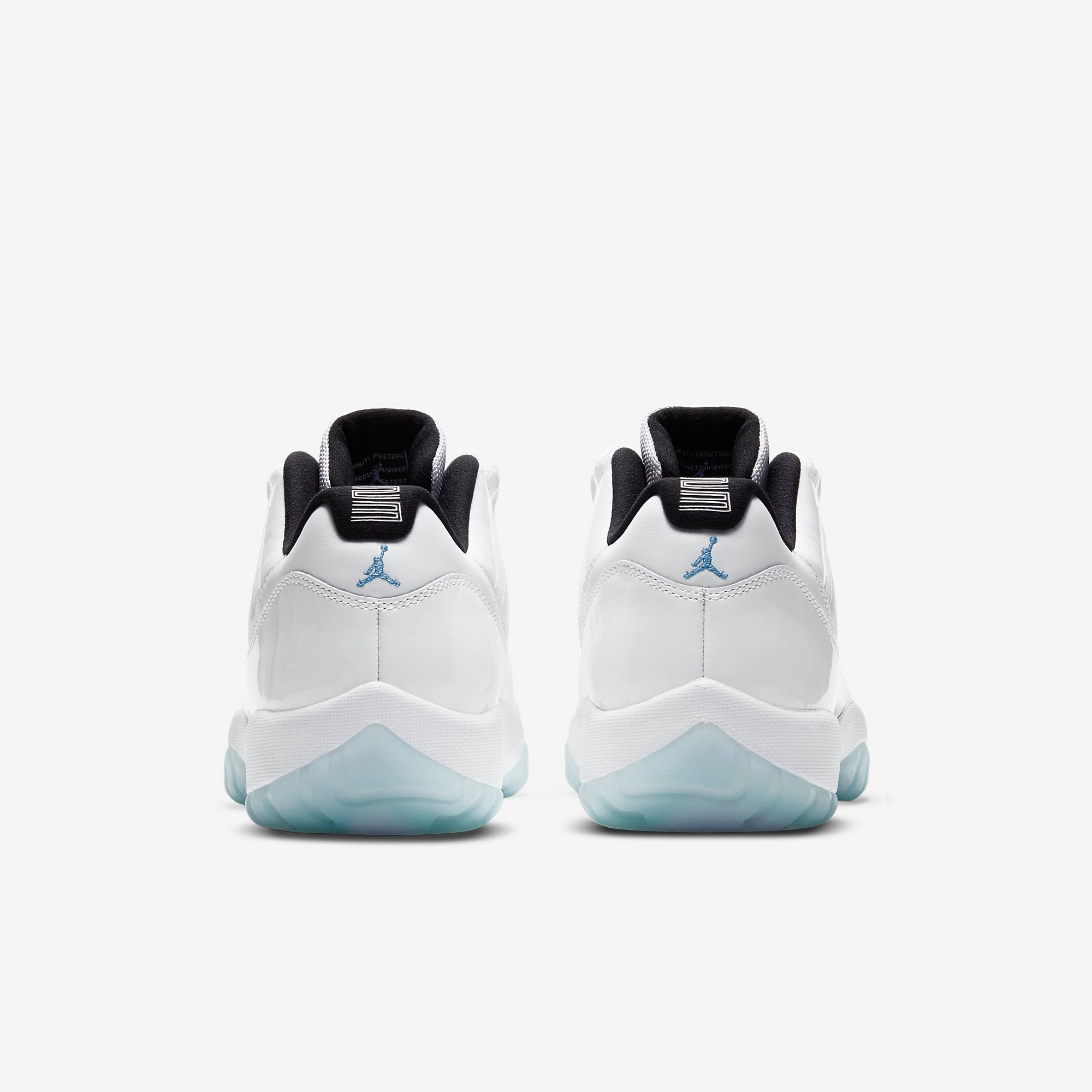 (Men's) Air Jordan 11 Retro Low 'Legend Blue' (2021) AV2187-117 Air Jordan 11 Patent Basketball Shoes