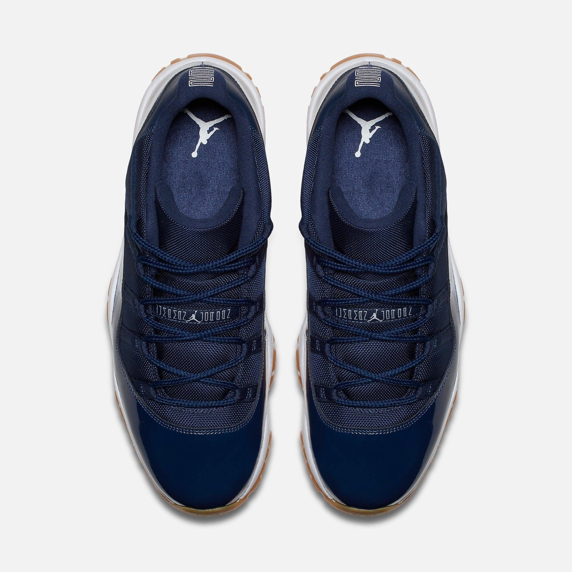 (Men's) Air Jordan 11 Retro Low 'Midnight Navy' (2016) 528895-405 Air Jordan 11 Patent Basketball Shoes