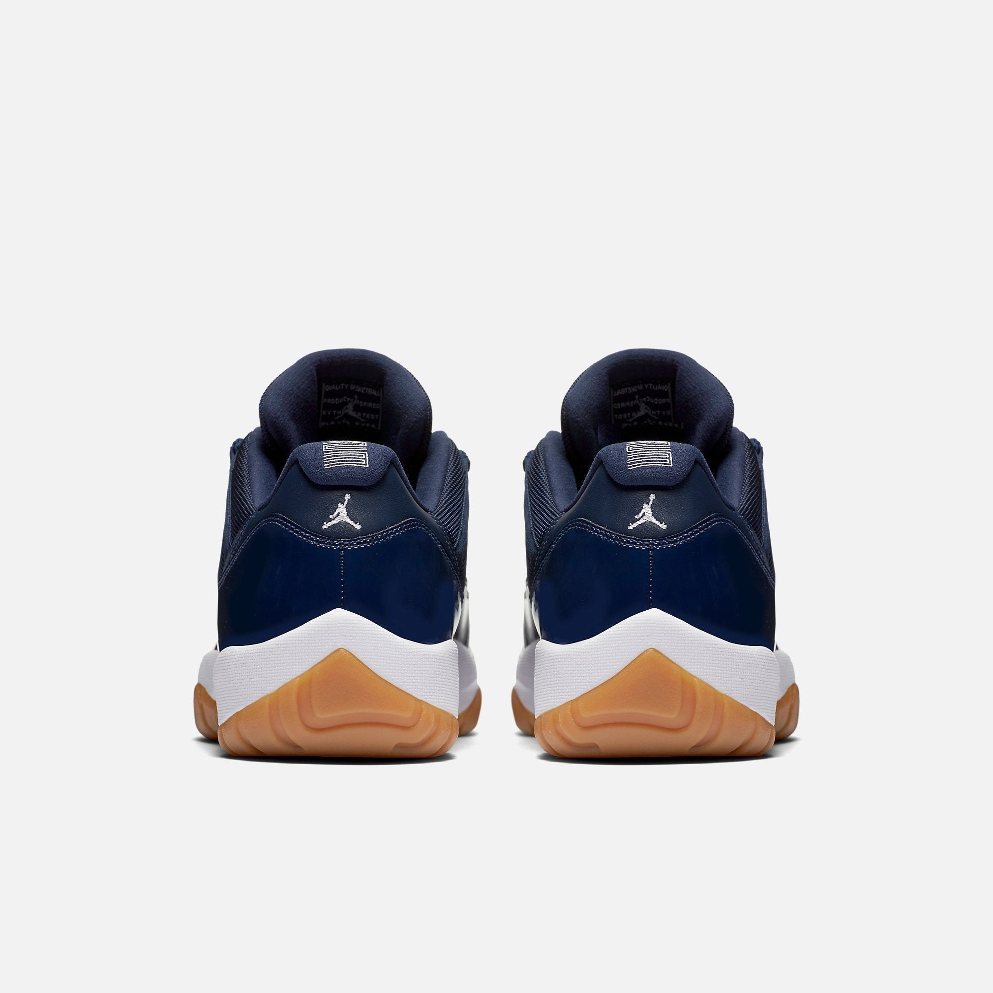 (Men's) Air Jordan 11 Retro Low 'Midnight Navy' (2016) 528895-405 Air Jordan 11 Patent Basketball Shoes