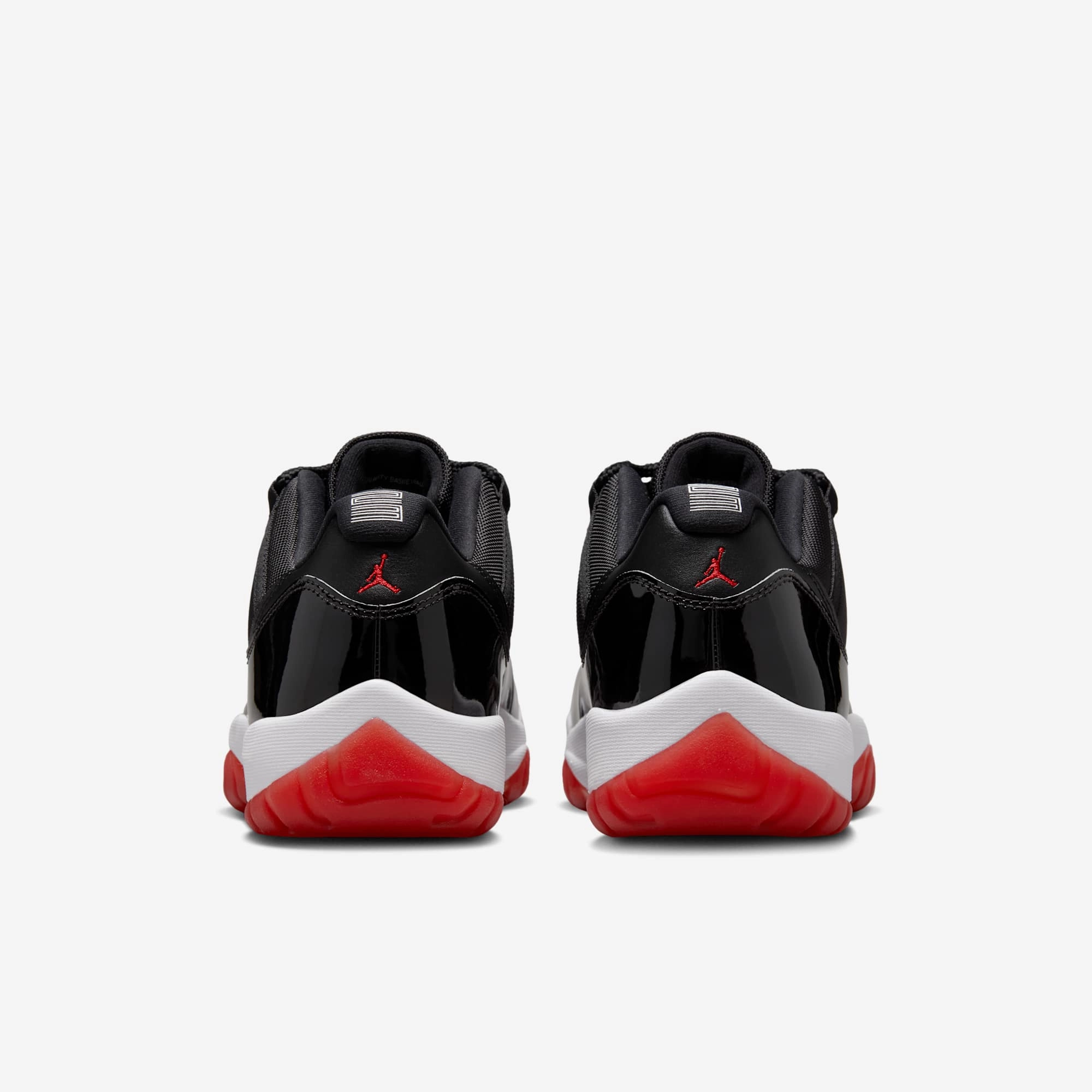 (Men's) Air Jordan 11 Retro Low 'Playoffs / Bred' (2025) FV5104-006 Air Jordan 11 Patent Basketball Shoes