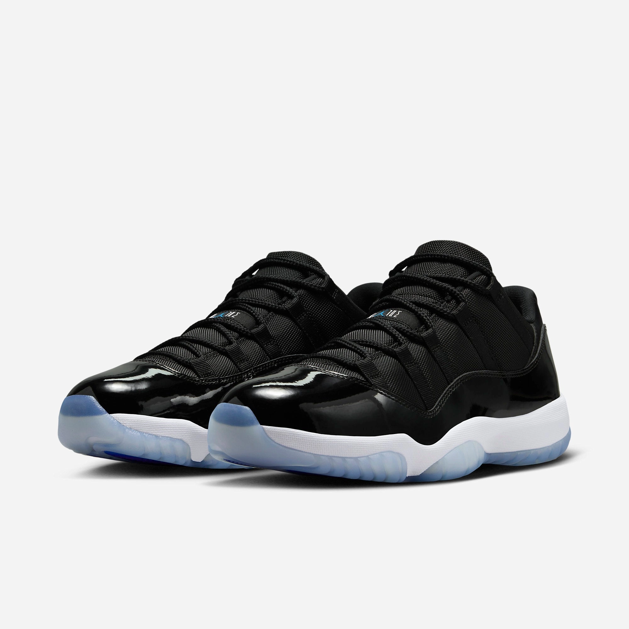 (Men's) Air Jordan 11 Retro Low 'Space Jam' (2024) FV5104-004 Air Jordan 11 Patent Basketball Shoes