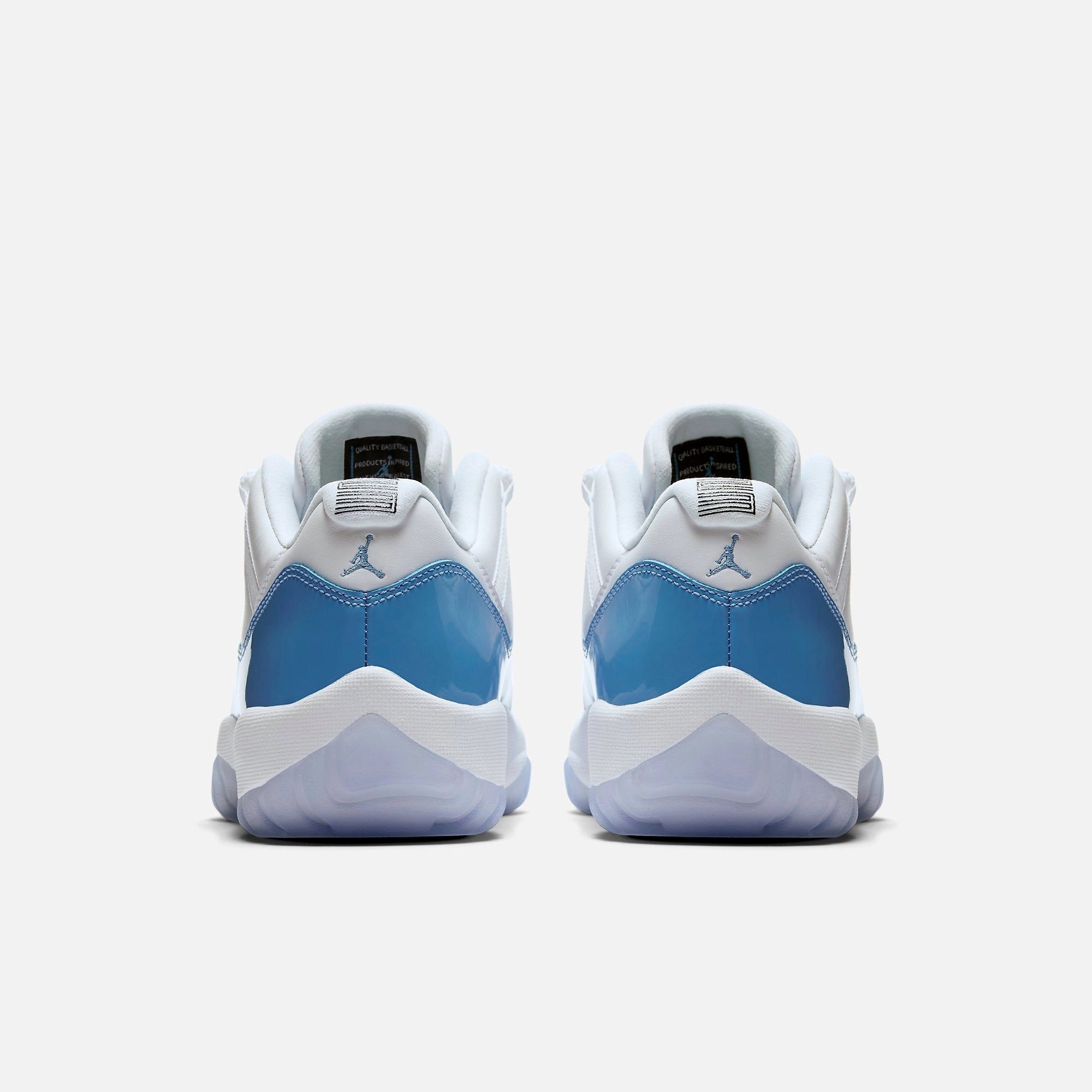 (Men's) Air Jordan 11 Retro Low 'UNC University Blue' (2017) 528895-106 Air Jordan 11 Patent Basketball Shoes