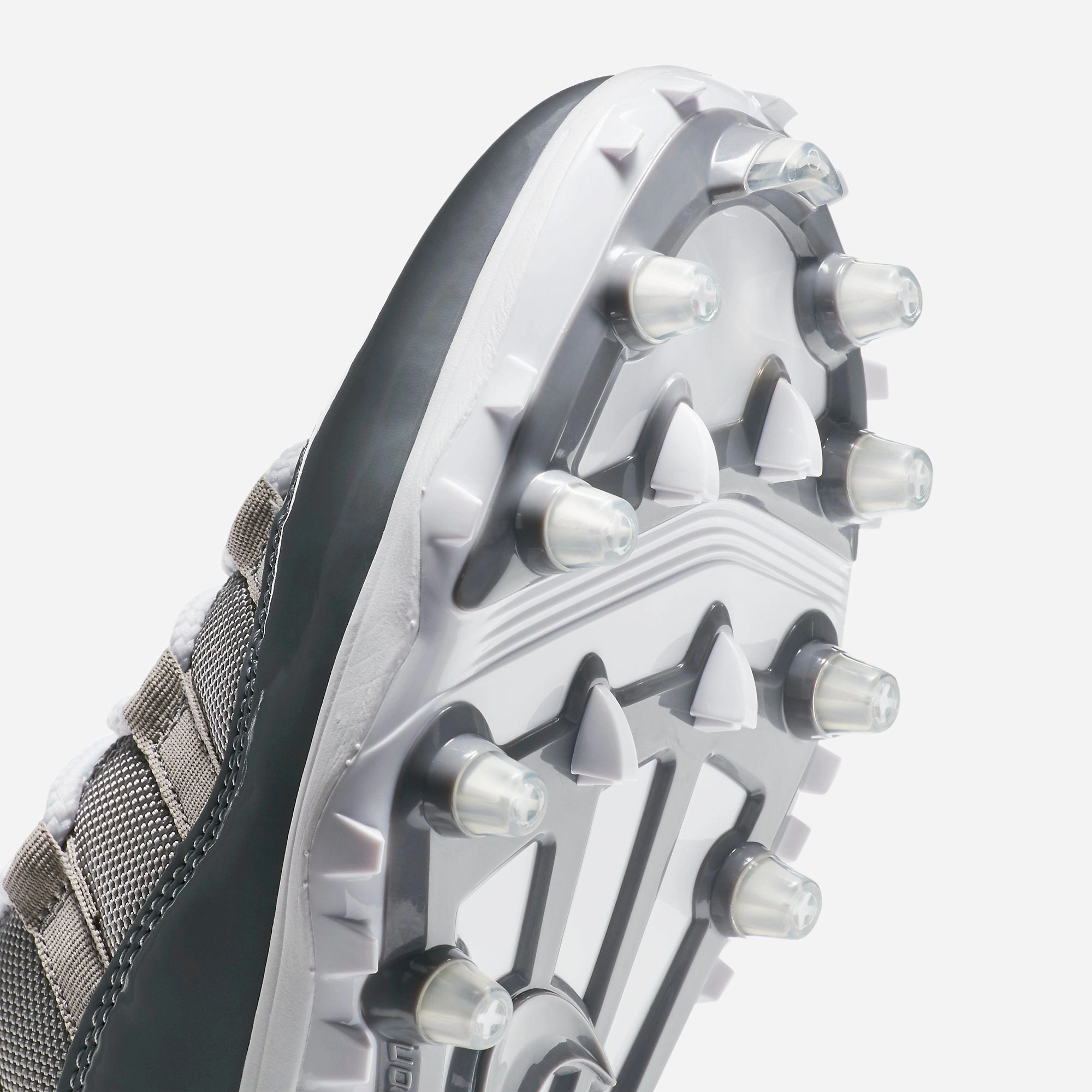 (Men's) Air Jordan 11 Retro Low Cleat TD 'Cool Grey' (2018) AO1560-003 Air Jordan 11 Patent Basketball Shoes