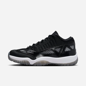 (Men's) Air Jordan 11 Retro Low IE 'Craft Oreo Black / White' (2023) 919712-001 Air Jordan 11 basketball shoes with patent look