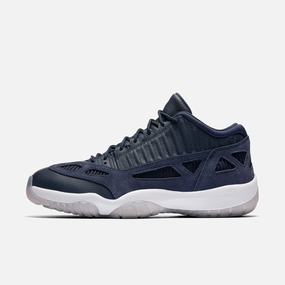 (Men's) Air Jordan 11 Retro Low IE 'Obsidian' (2017) 919712-400 Air Jordan 11 basketball shoes with patent look