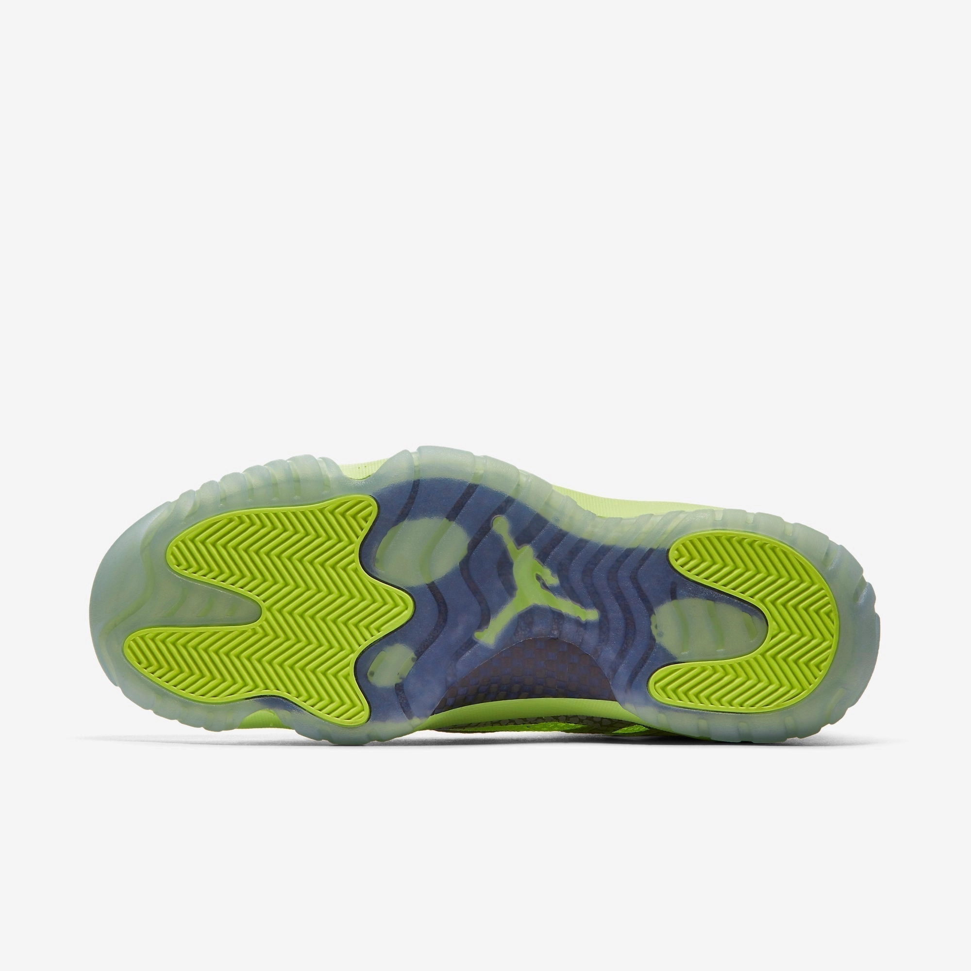 (Men's) Air Jordan 11 Retro Low IE 'Volt' (2018) 919712-700 Air Jordan 11 Patent Basketball Shoes
