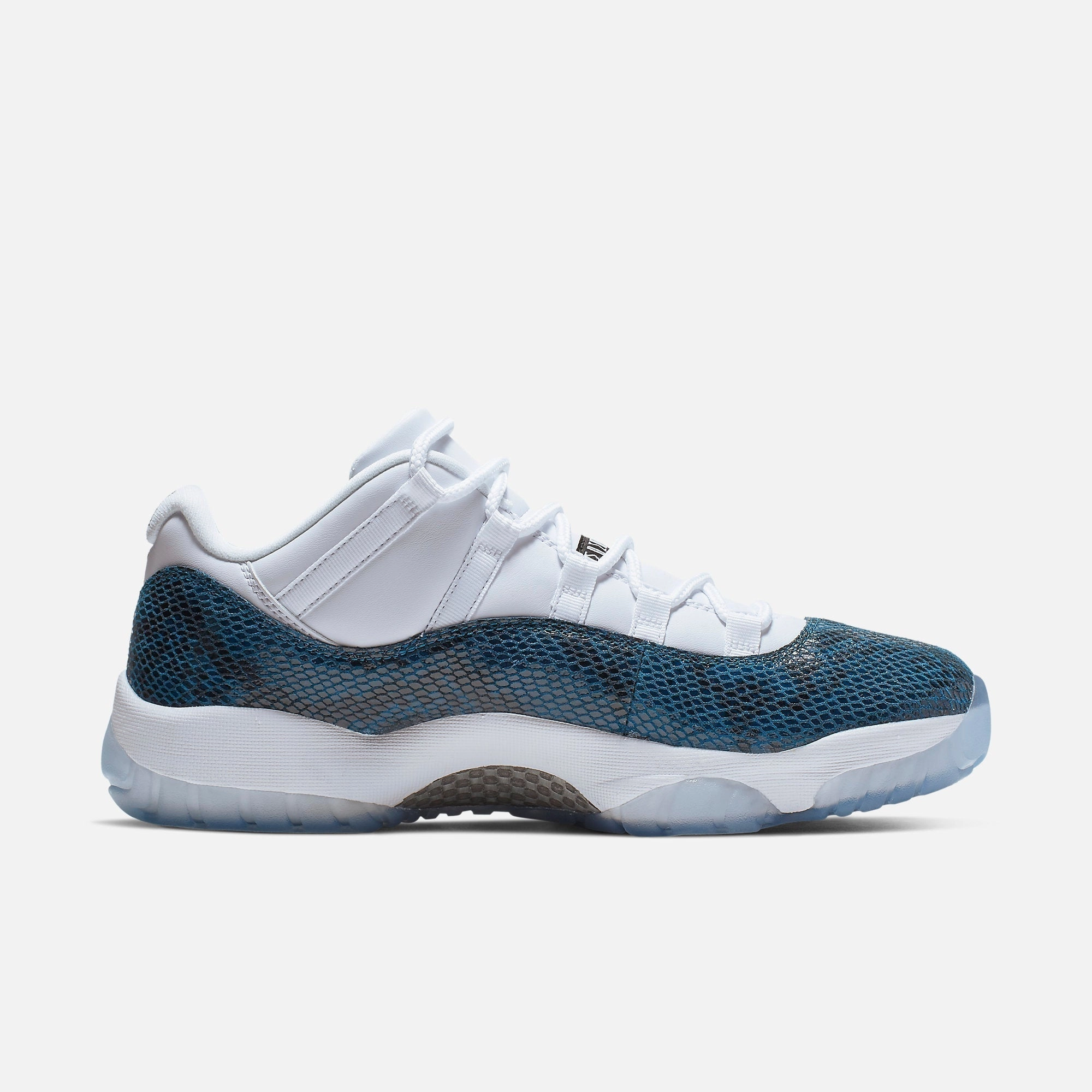 (Men's) Air Jordan 11 Retro Low LE 'Navy Snakeskin' (2019) CD6846-102 Air Jordan 11 Patent Basketball Shoes